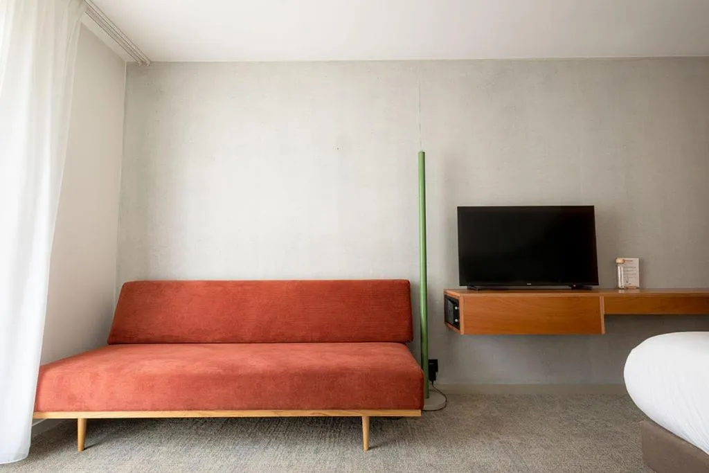 Bed in Hôtel Vertime