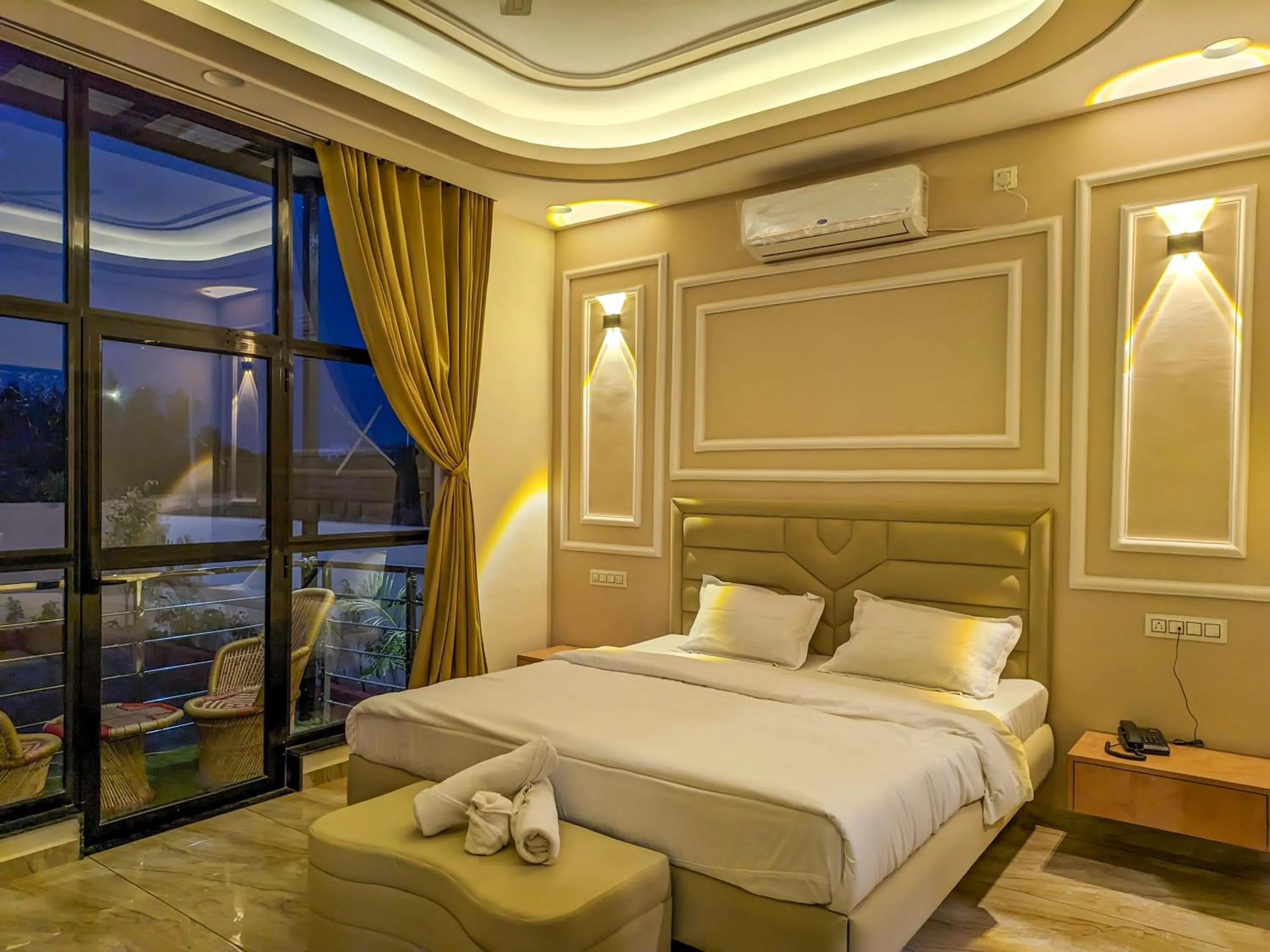 Bed in The Royal Rivera Resort