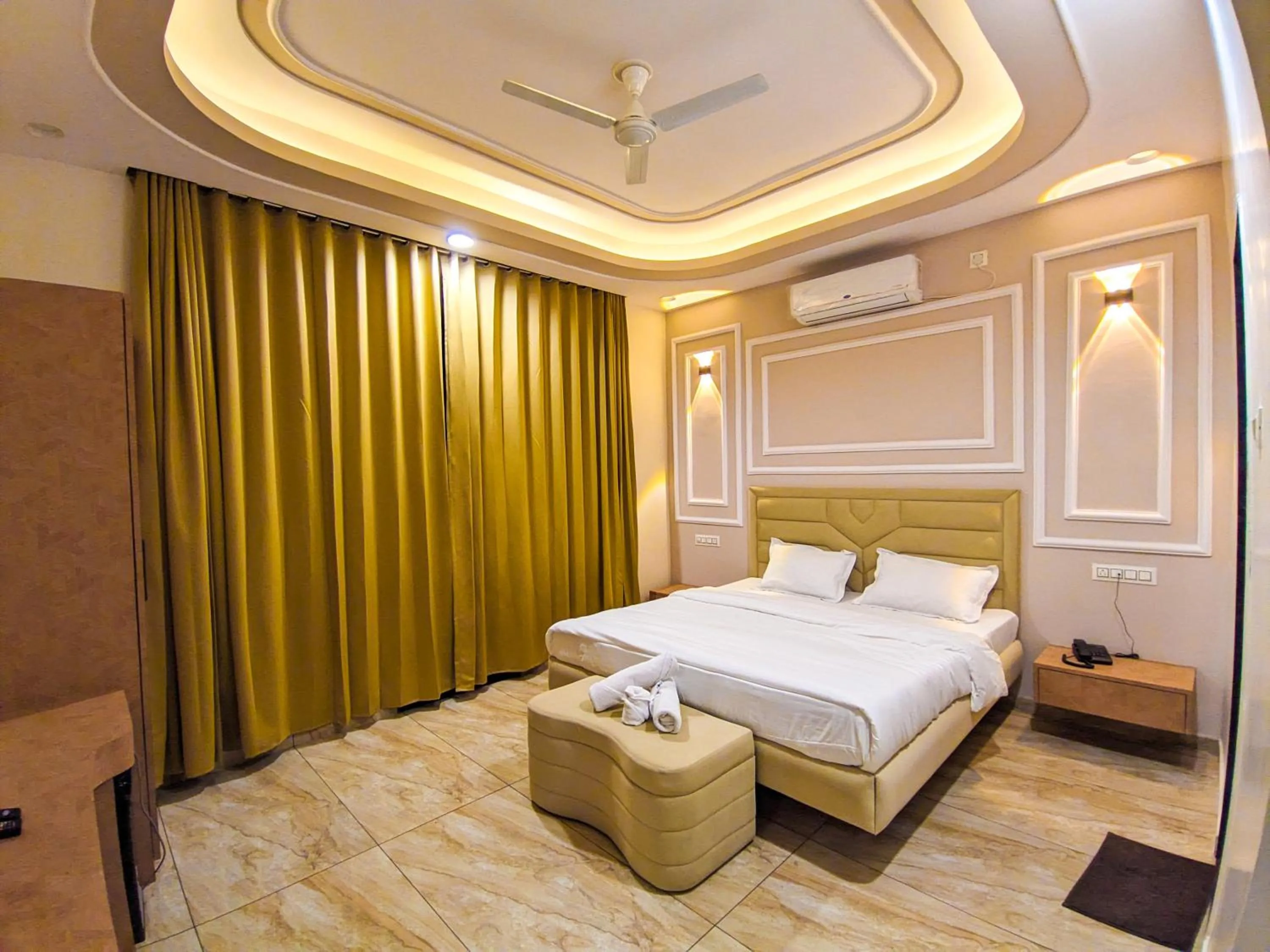 Bed in The Royal Rivera Resort