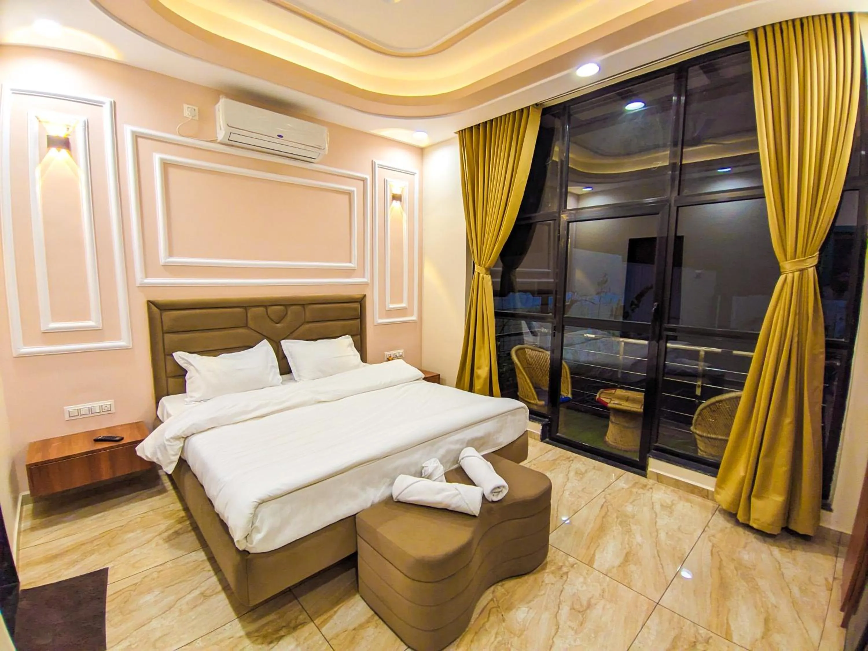 Bed in The Royal Rivera Resort