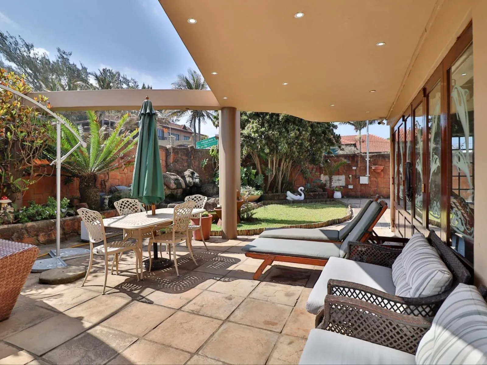 Patio in Dolphin Coast B&B / Self catering