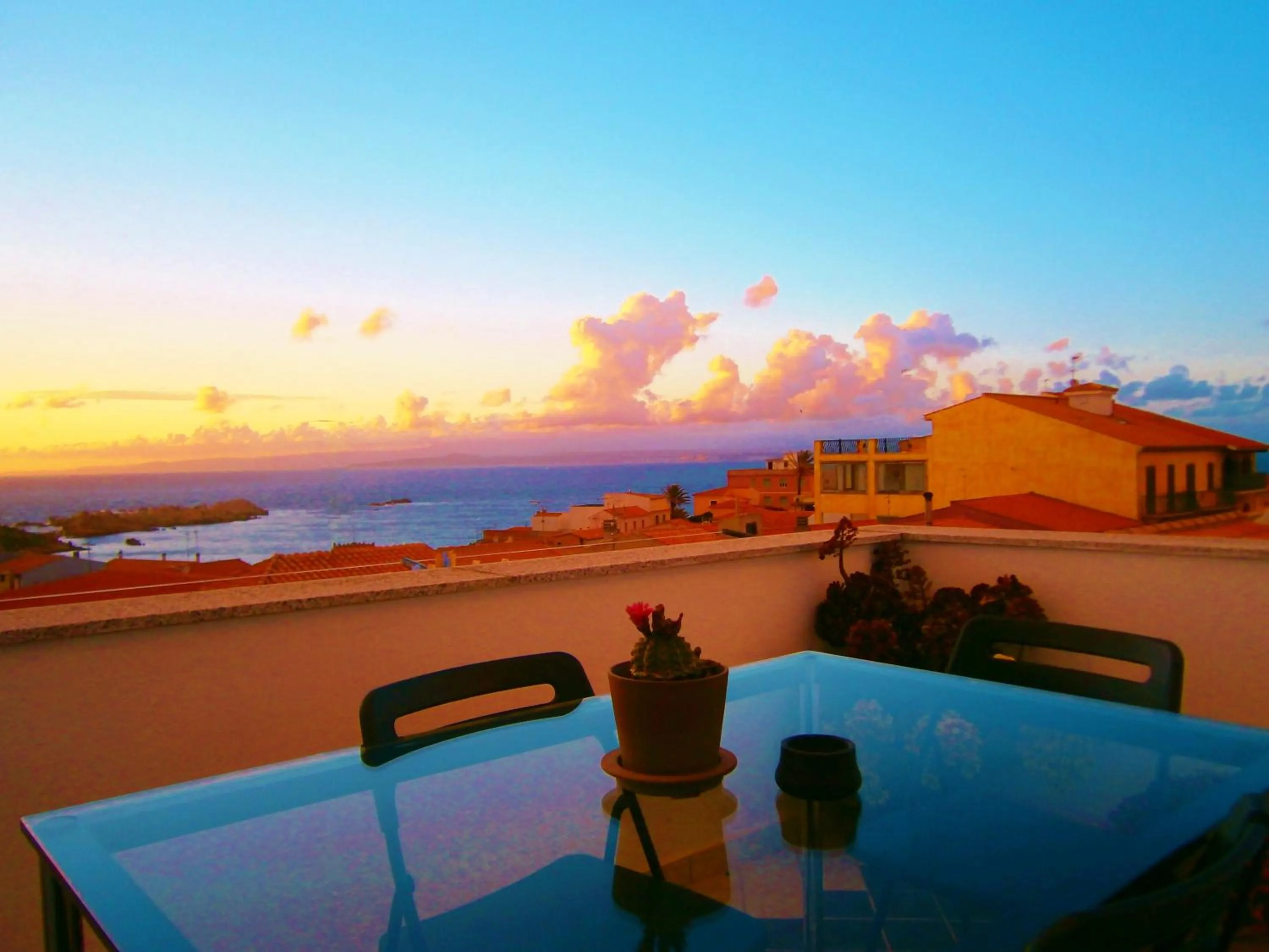 Balcony/Terrace in B&B Domus de Janas Santa Teresa Gallura