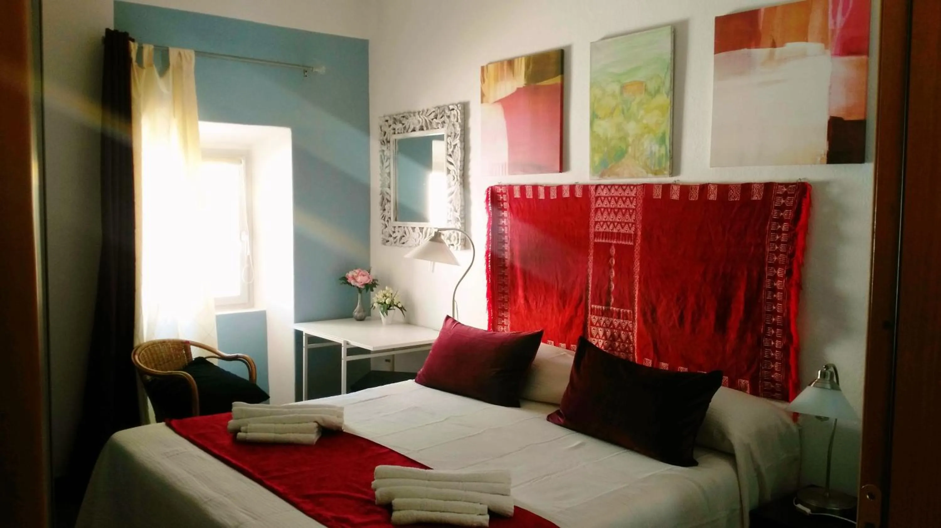 Bed in B&B Domus de Janas Santa Teresa Gallura