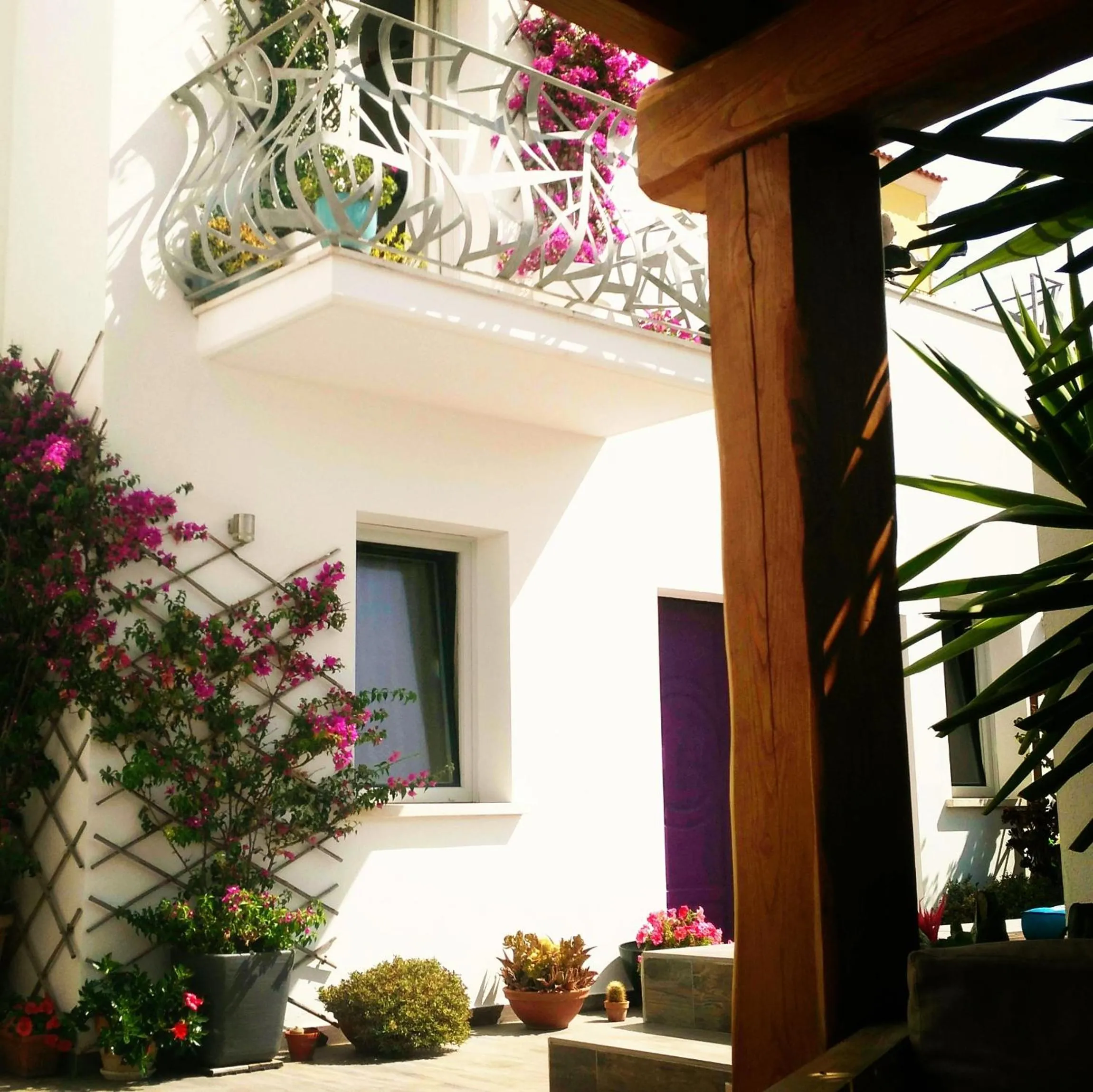 Balcony/Terrace in B&B Domus de Janas Santa Teresa Gallura
