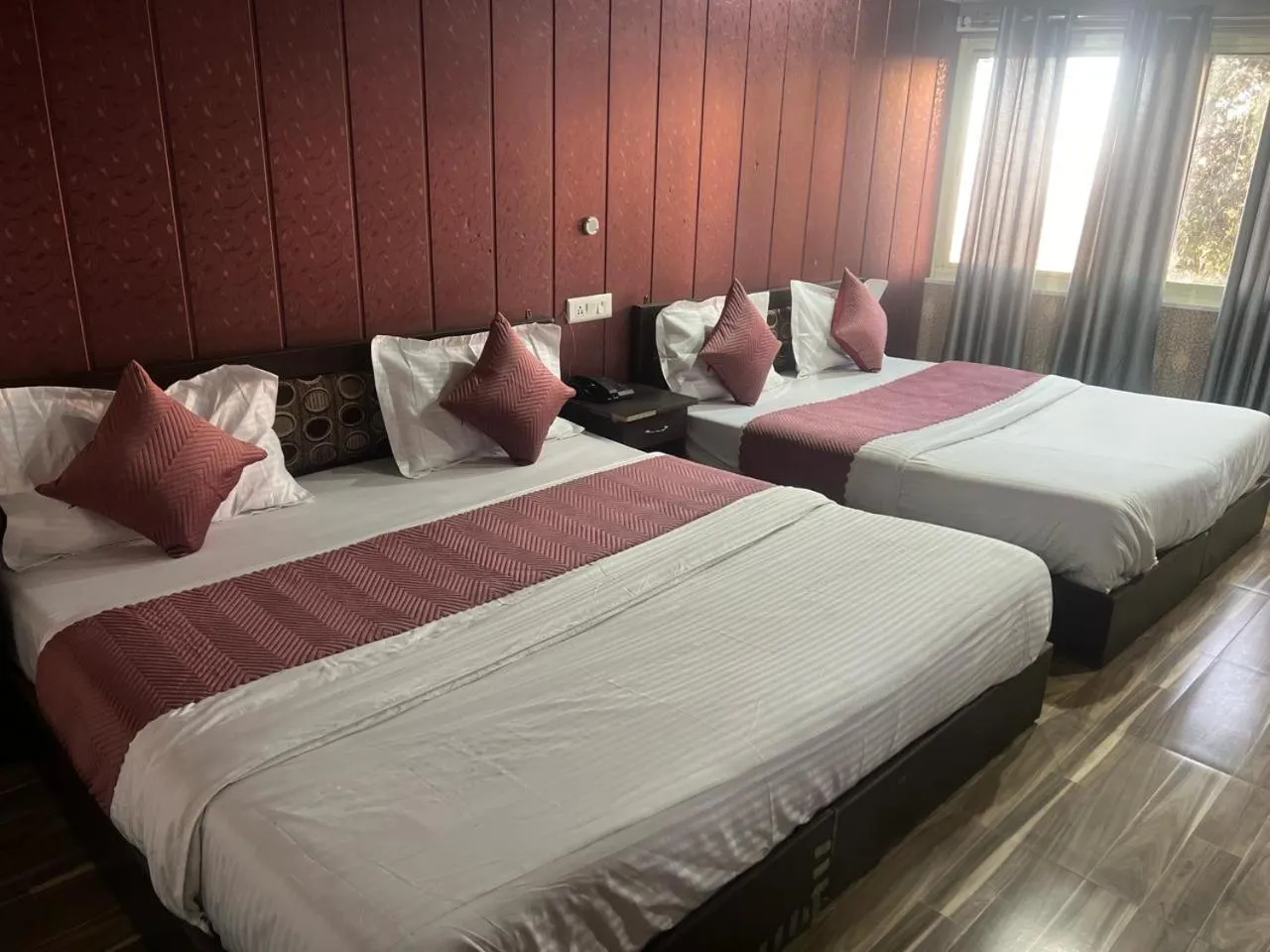 Bed in Hotel The Amar Grand