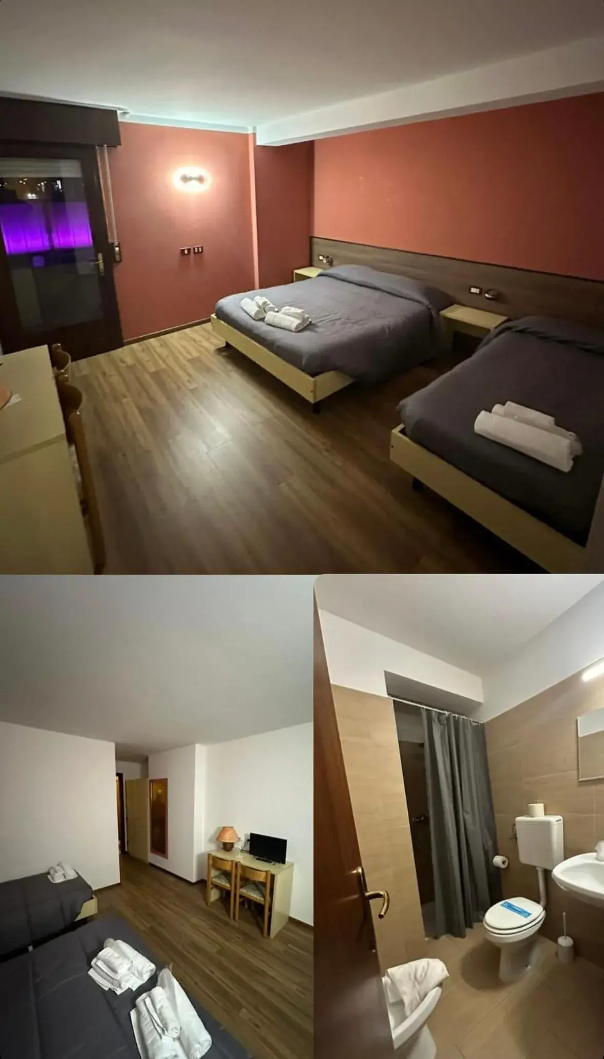 Double Room with Mountain View in Hotel la Rosa Double Room with Mountain View in Hotel la Rosa