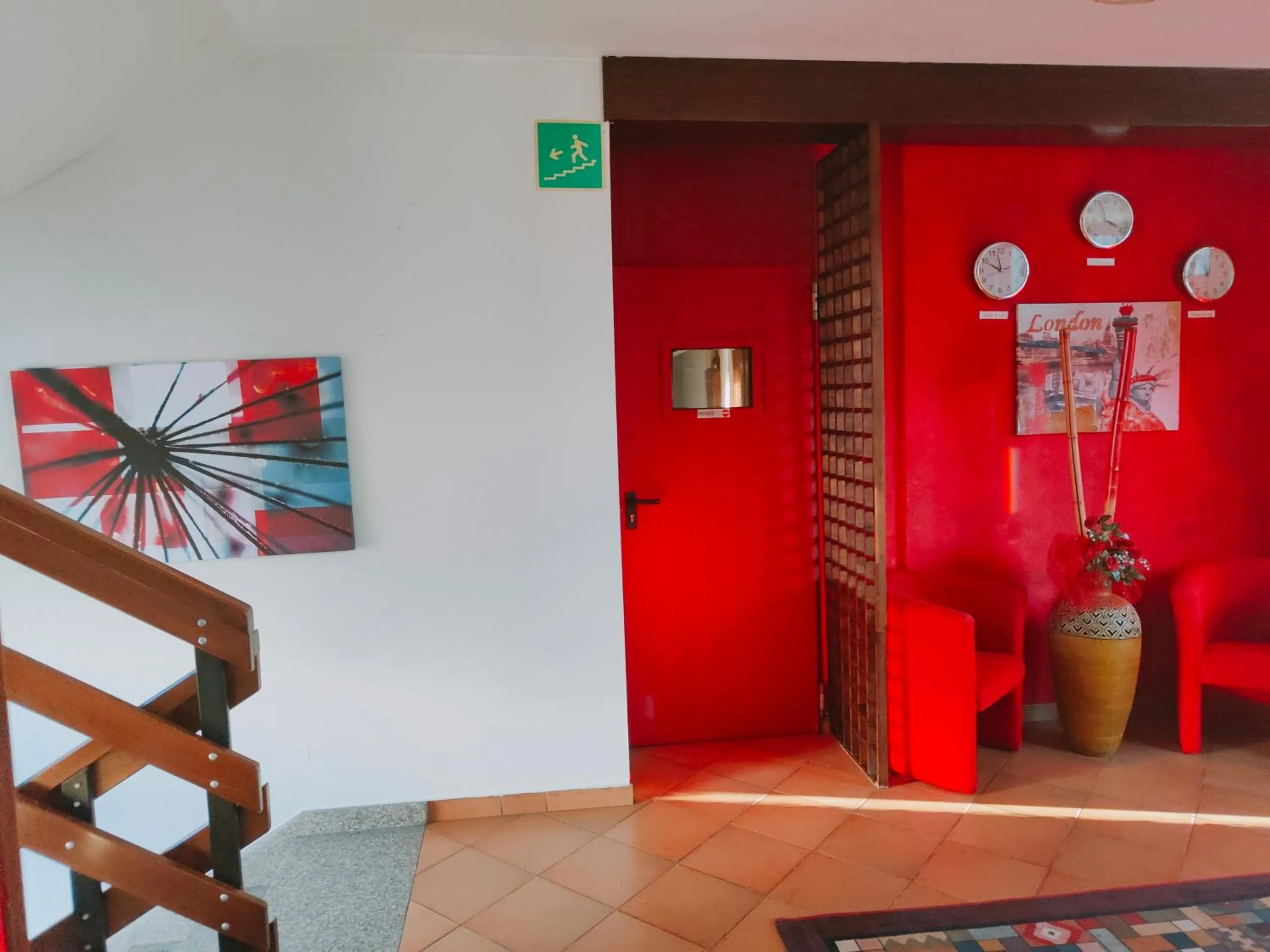 Lobby or reception in Hotel la Rosa