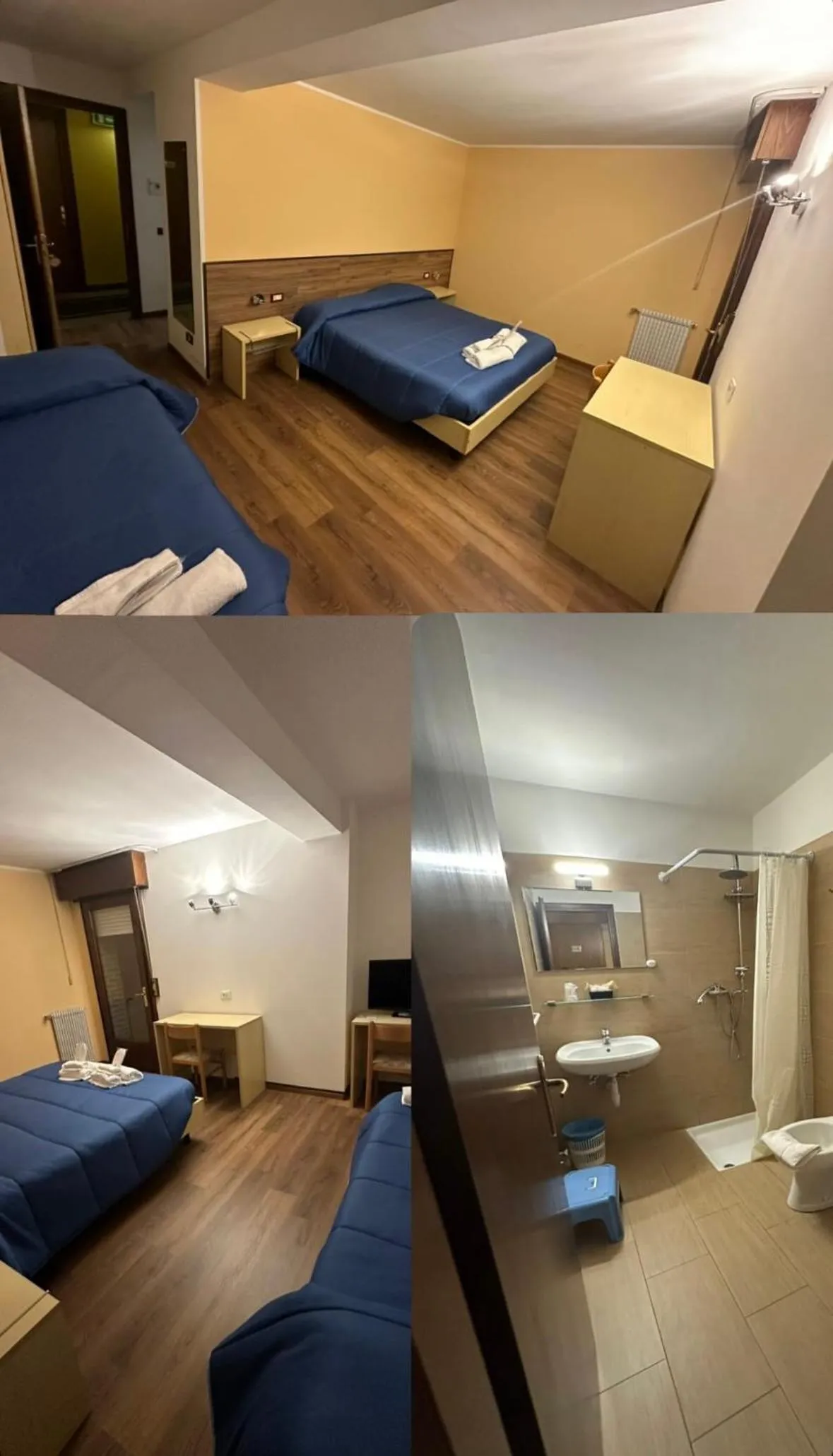 Bedroom in Hotel la Rosa