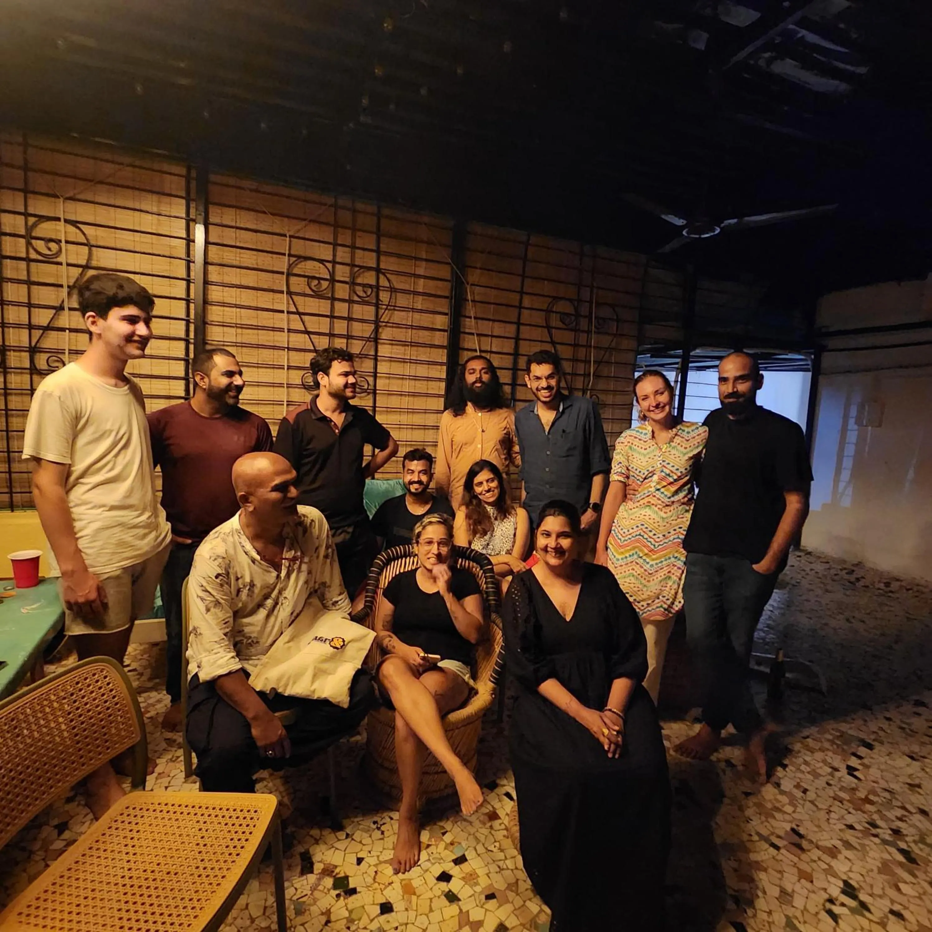 People in Hammock Hostels - Bandra