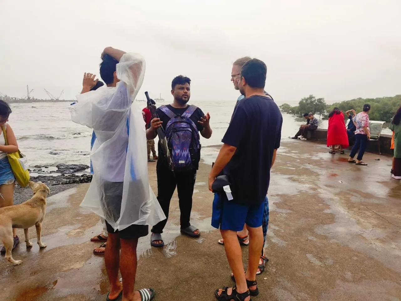 People in Hammock Hostels - Bandra