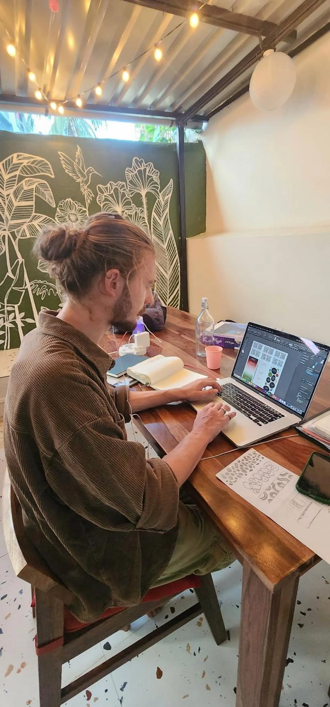 People in Hammock Hostels - Bandra