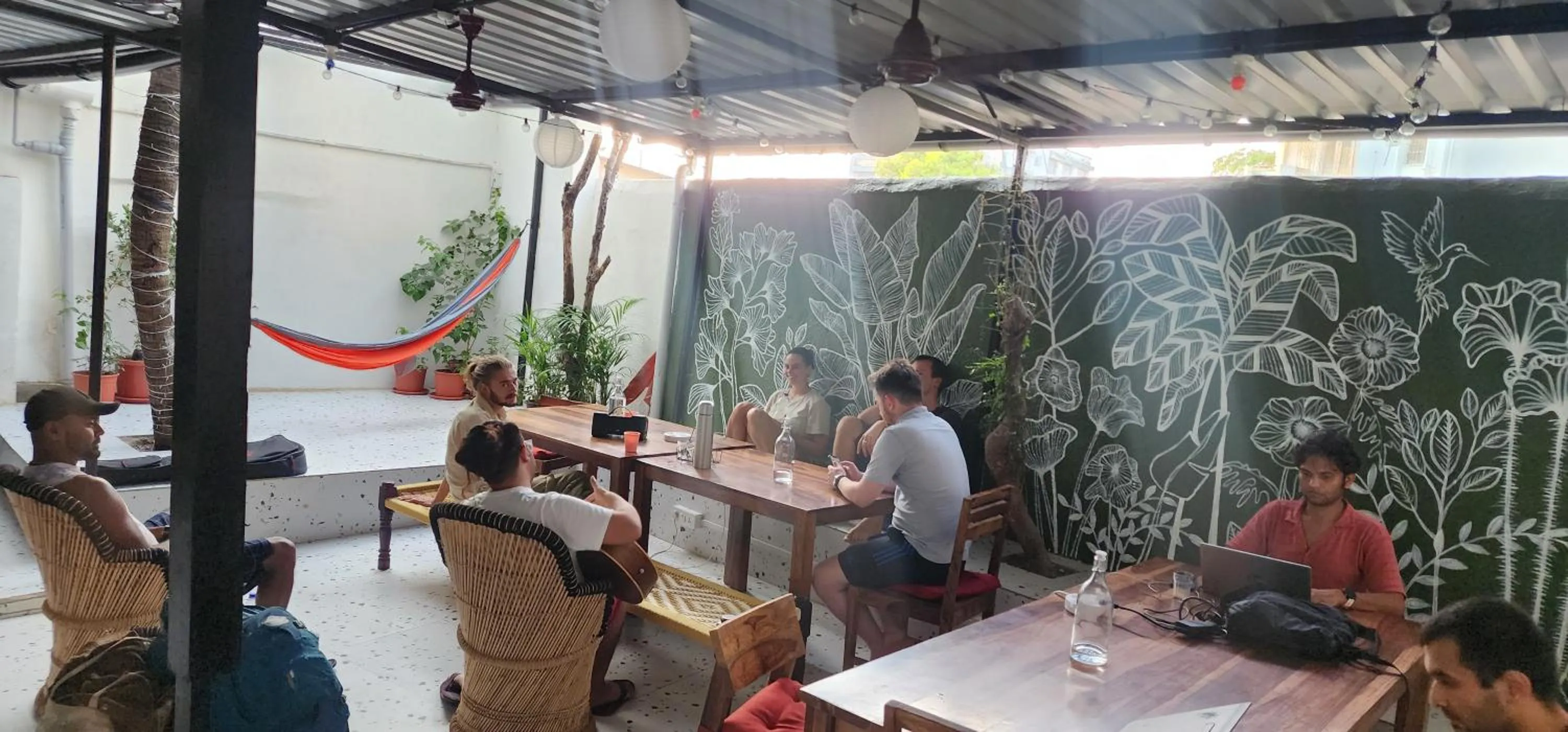 Lobby or reception in Hammock Hostels - Bandra