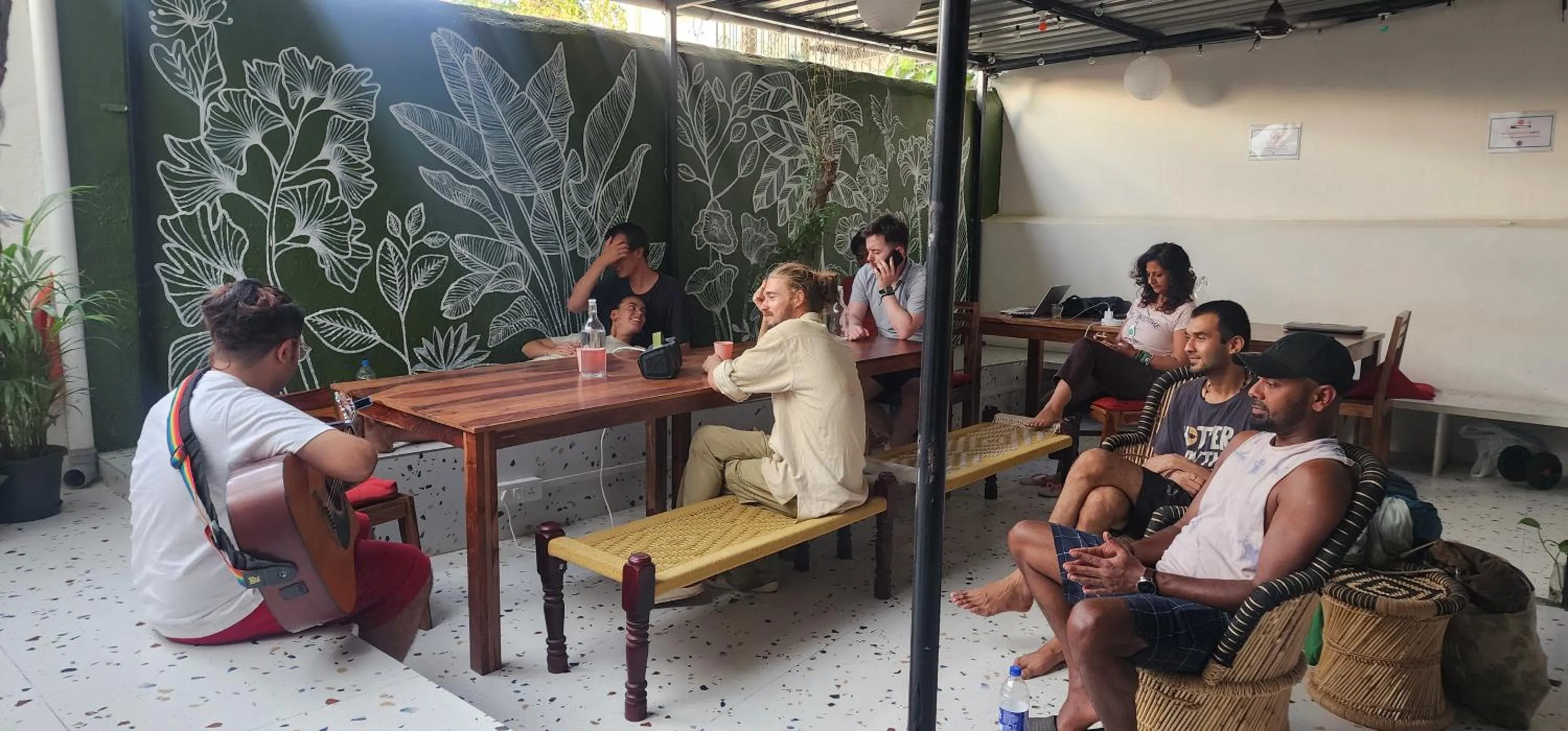 Lobby or reception in Hammock Hostels - Bandra