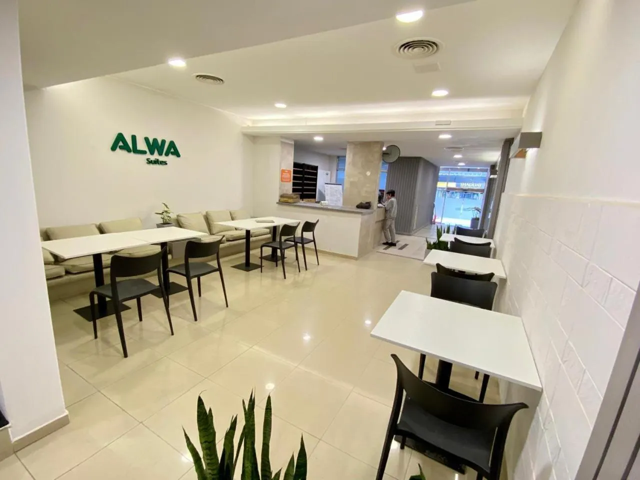 Living room in ALWA Suites
