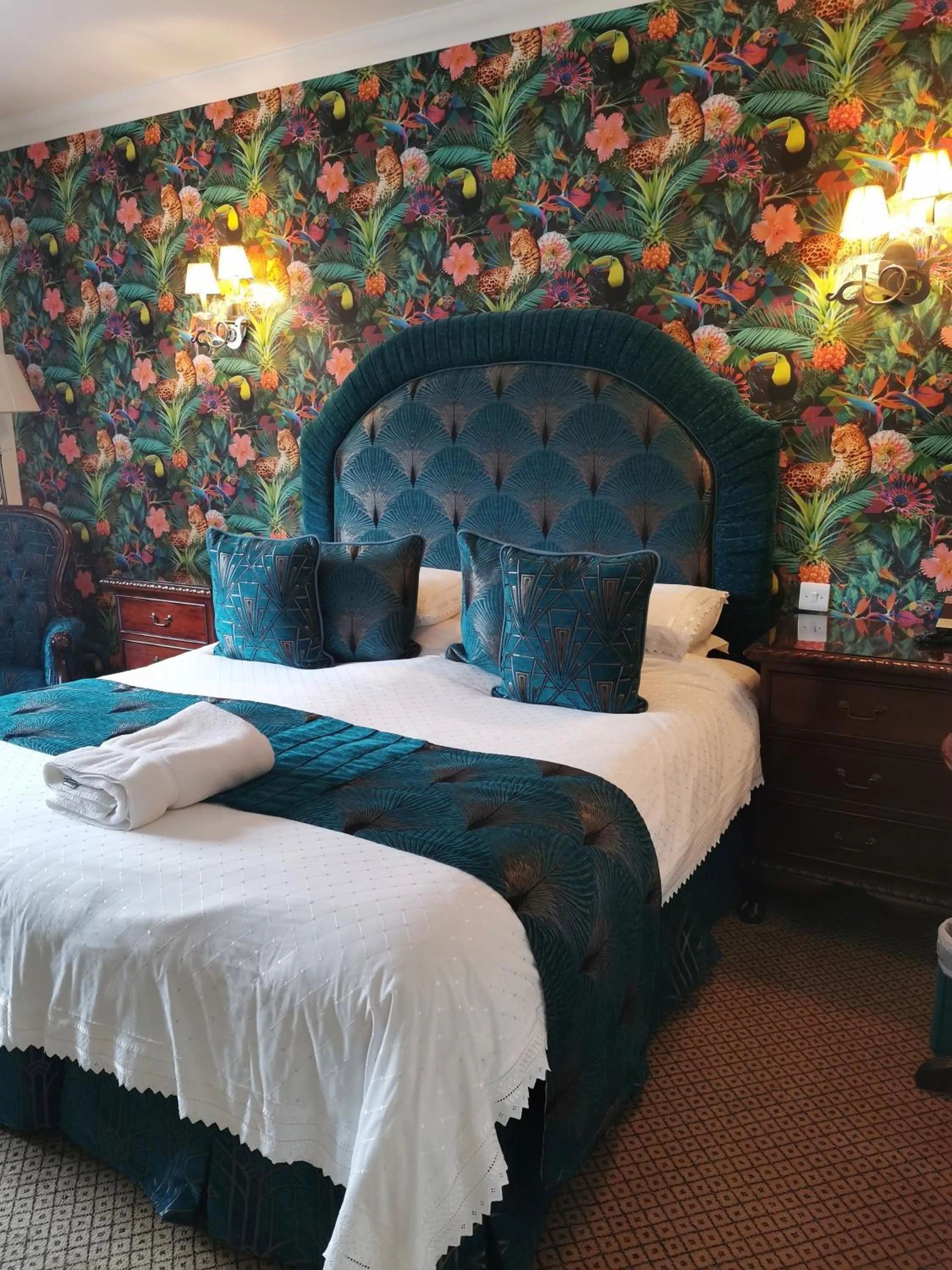 Bedroom, Bed in Hempstead House Hotel & Restaurant