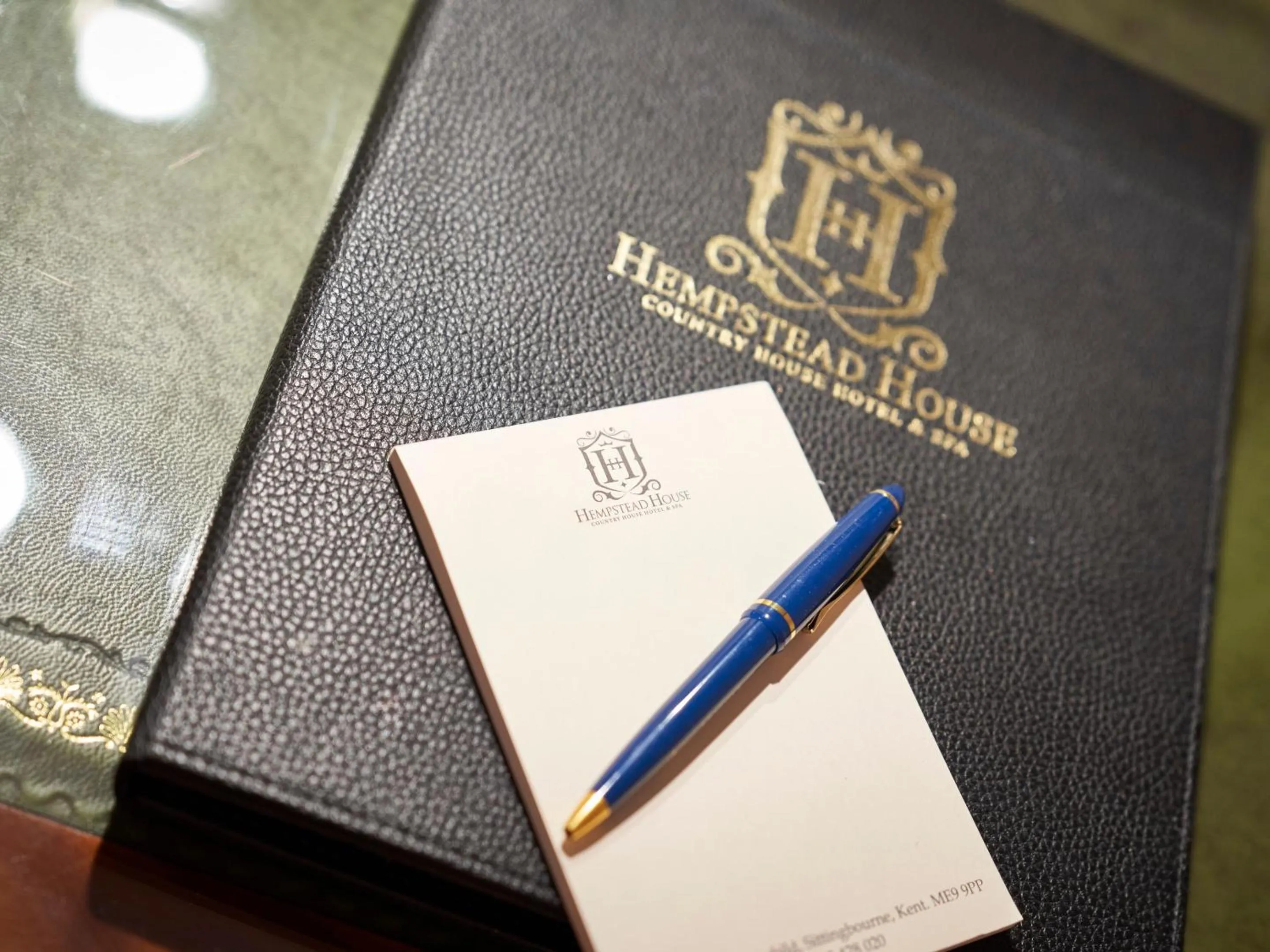 Property logo or sign in Hempstead House Hotel & Restaurant