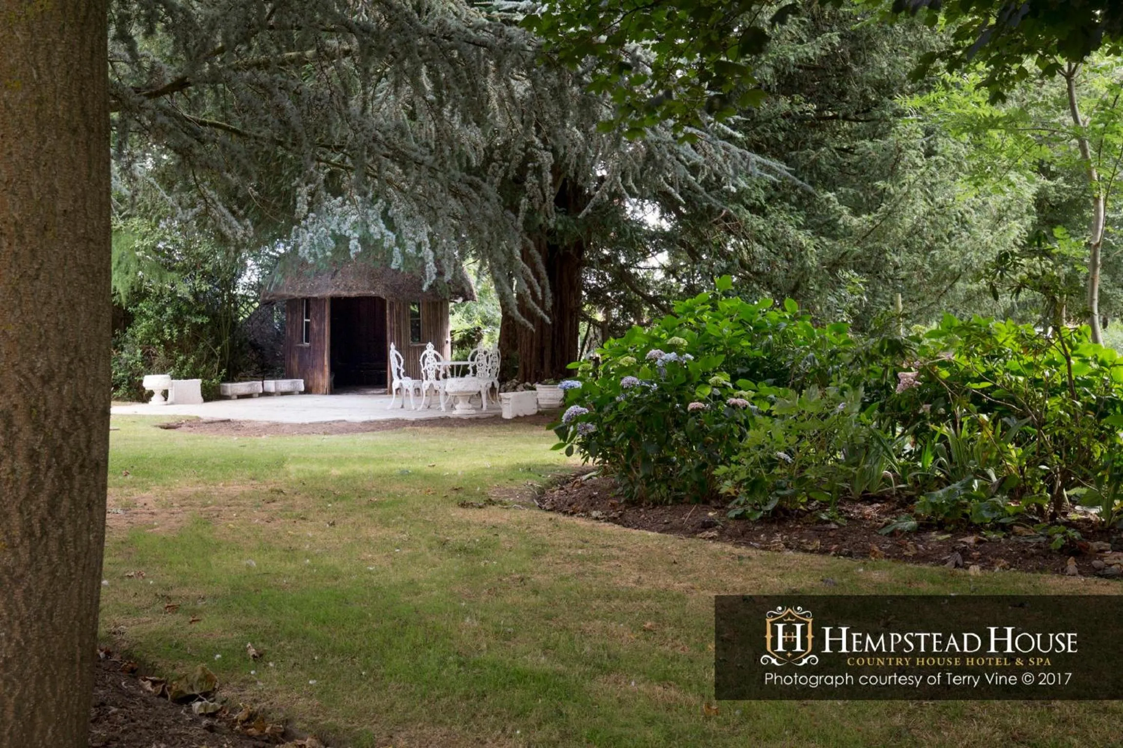 Garden in Hempstead House Hotel & Restaurant