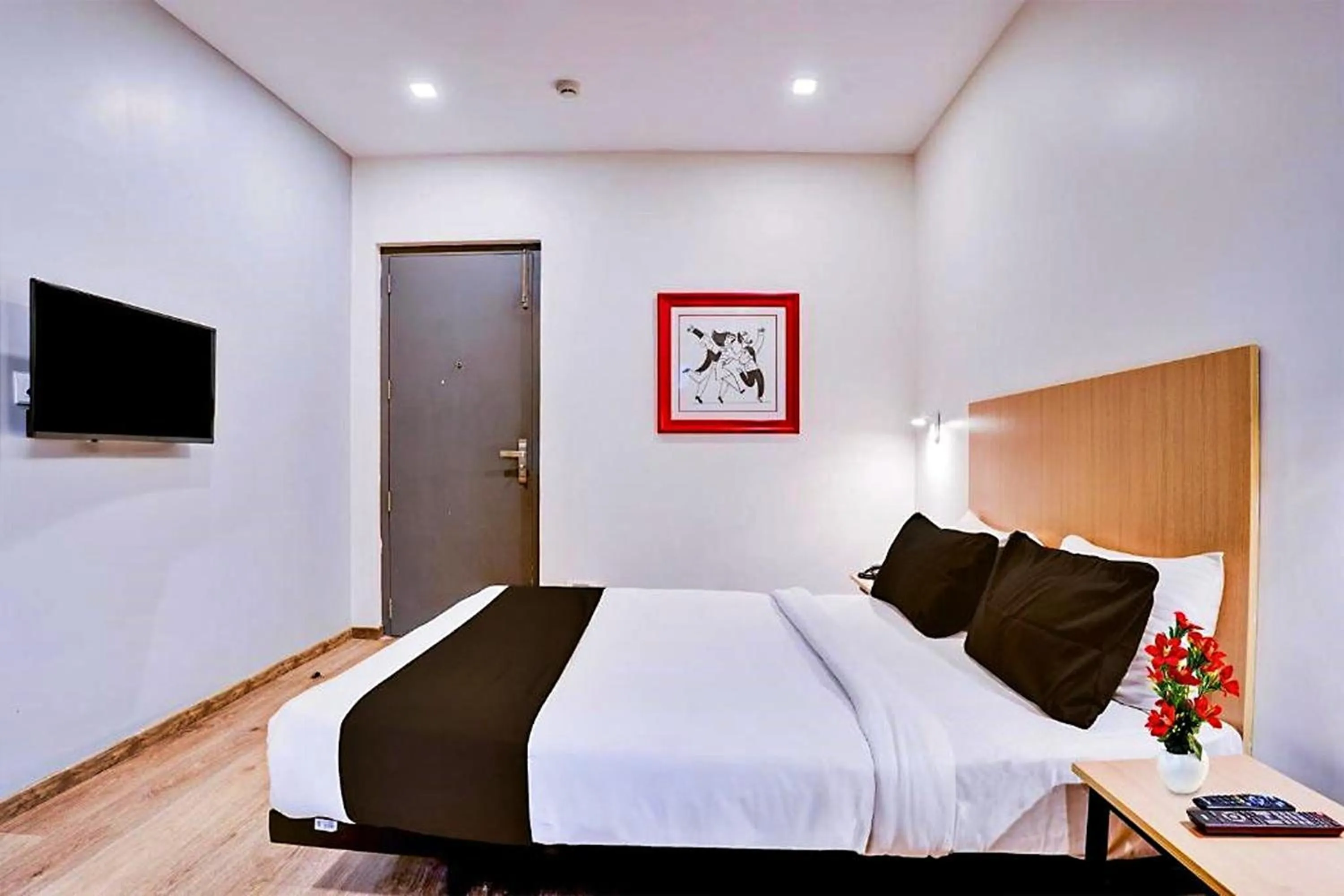 Bed in Hotel Sunlight Inn