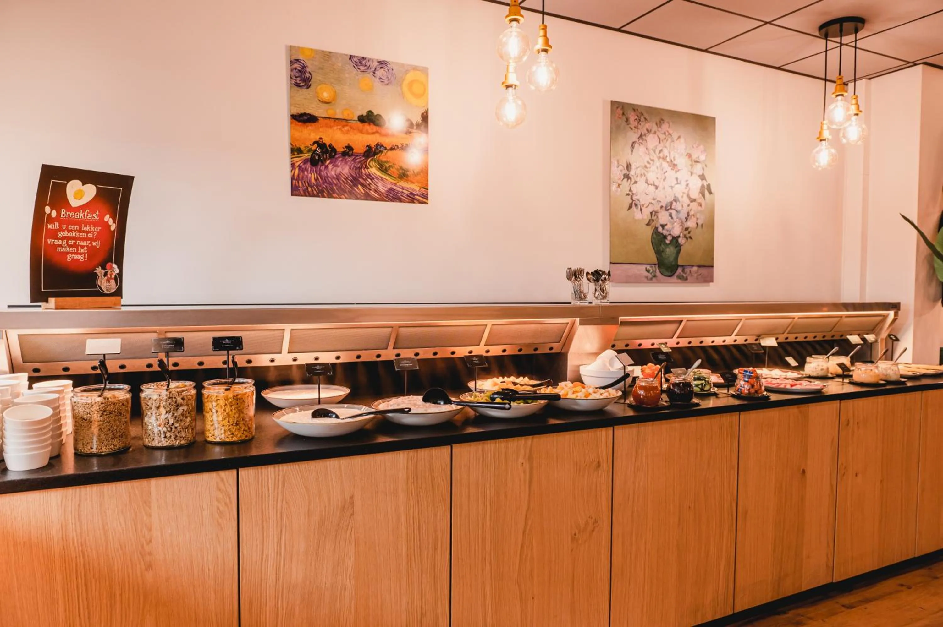 Food and drinks in City Hotel de Jonge