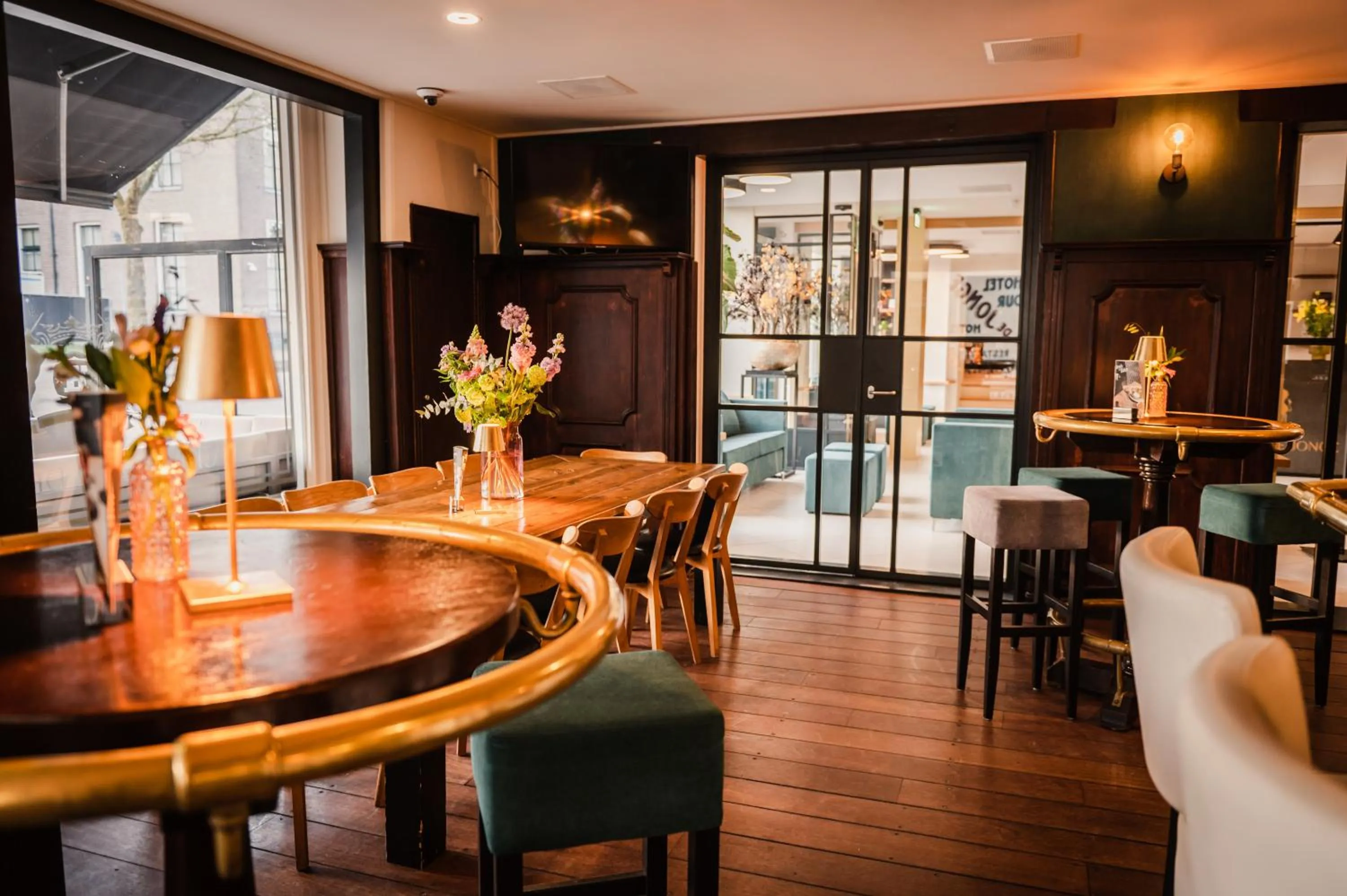 Lounge or bar in City Hotel de Jonge
