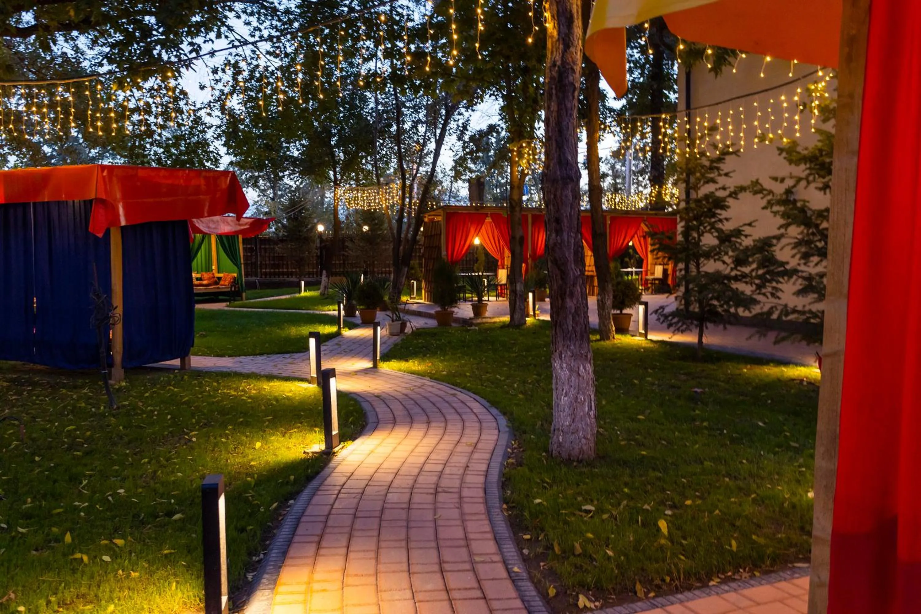 Natural landscape in Akjola