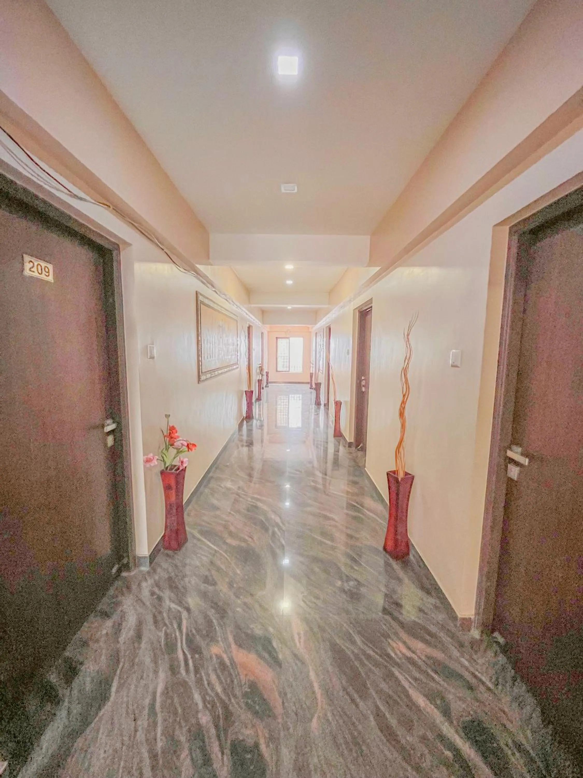 Lobby or reception in StayGuru Park View Residency