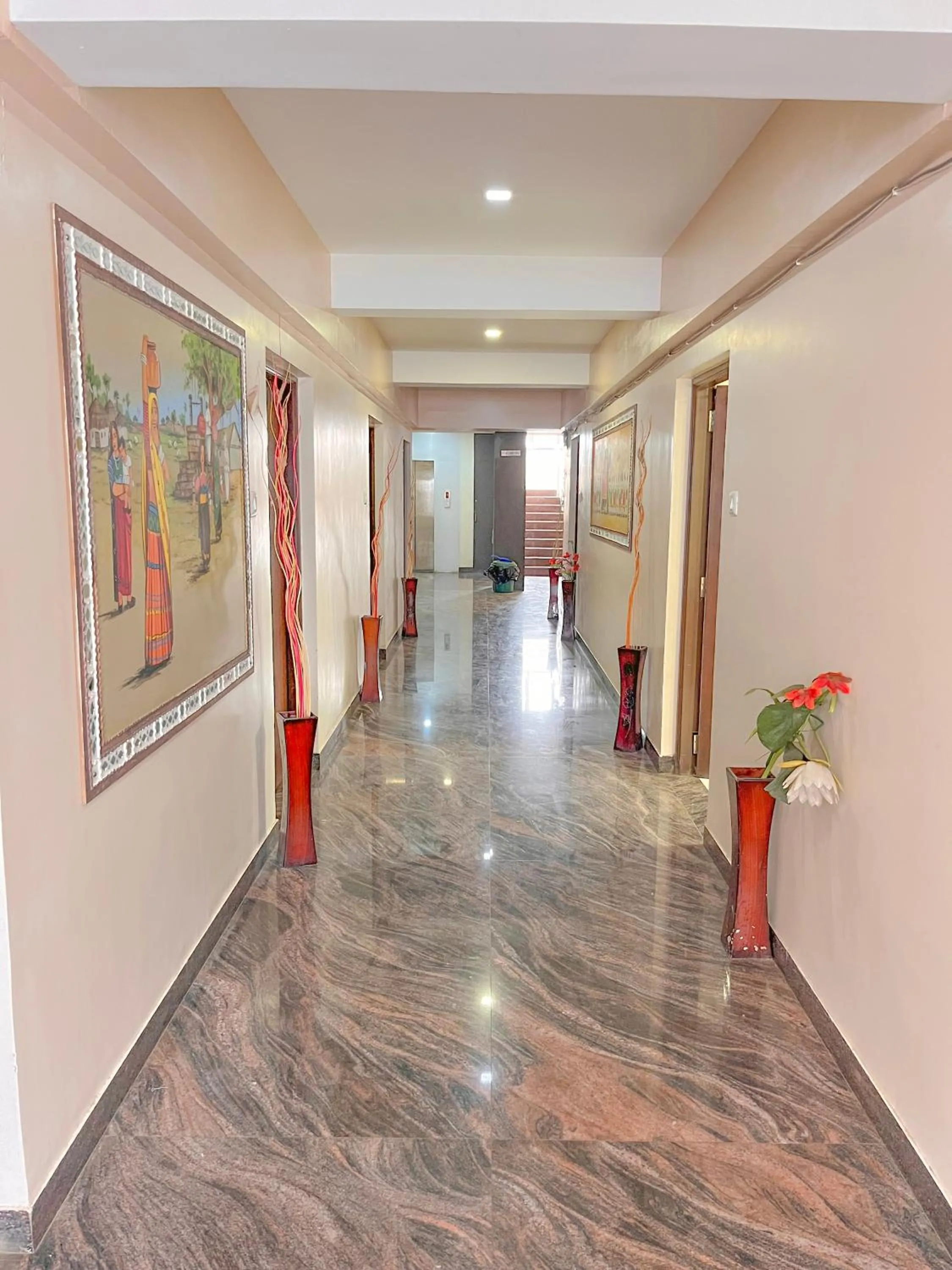 Lobby or reception in StayGuru Park View Residency