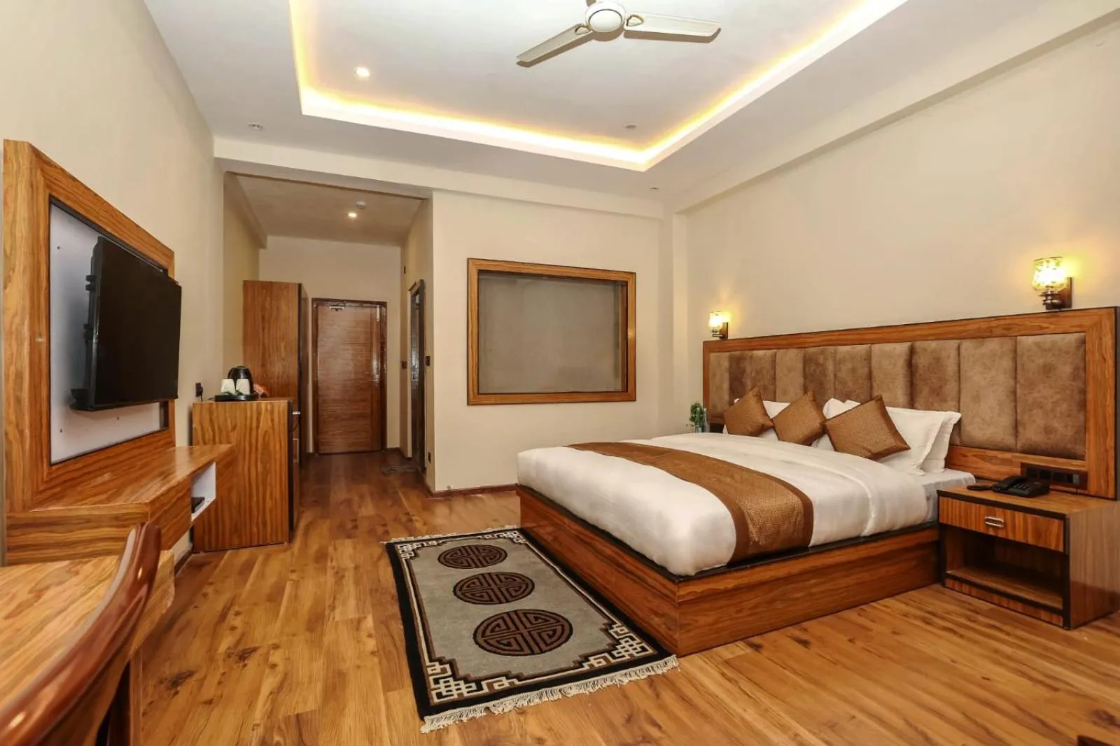 Photo of the whole room, Bed in The Kart-Sey Ladakh