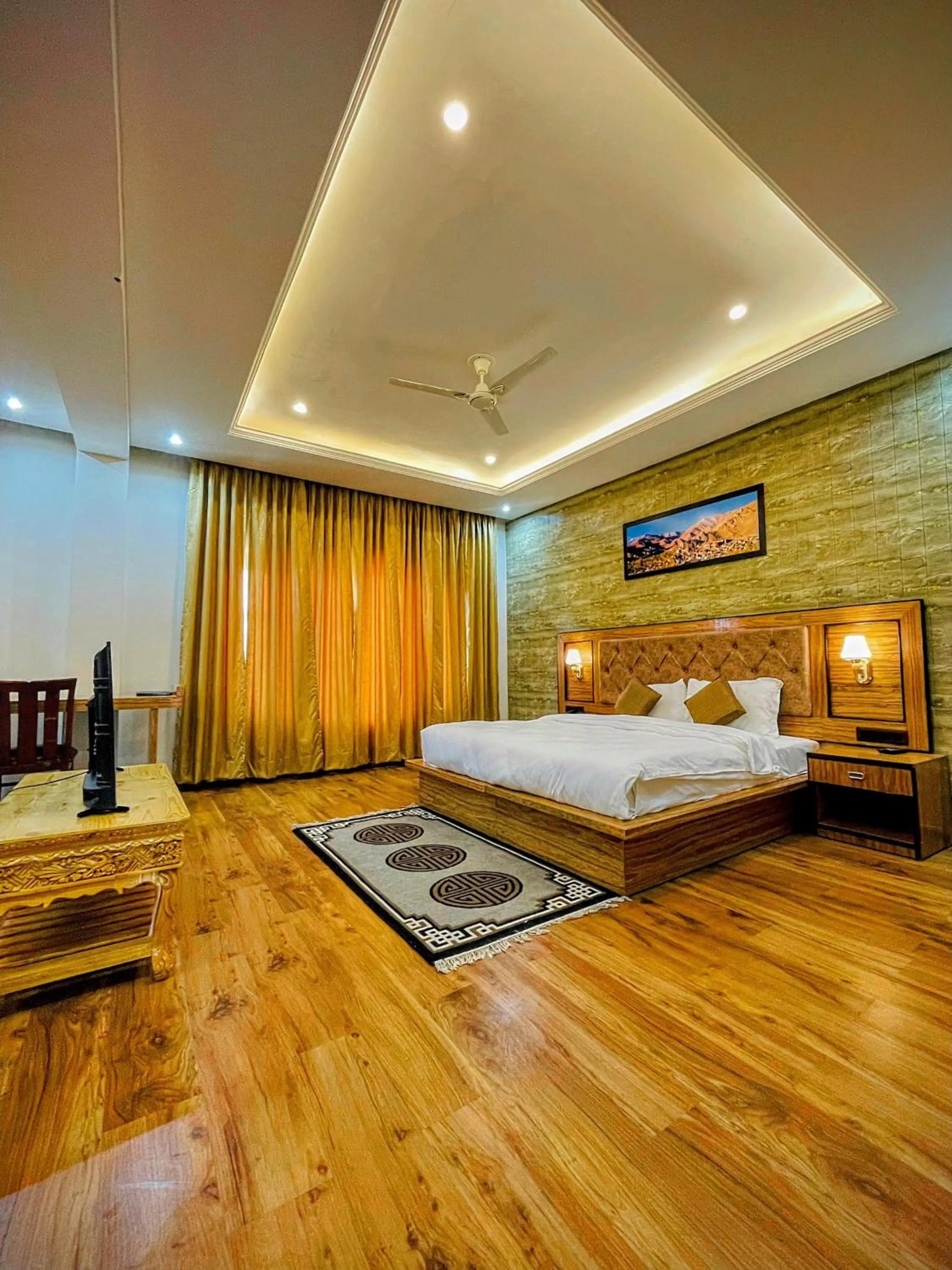 Bed in The Kart-Sey Ladakh