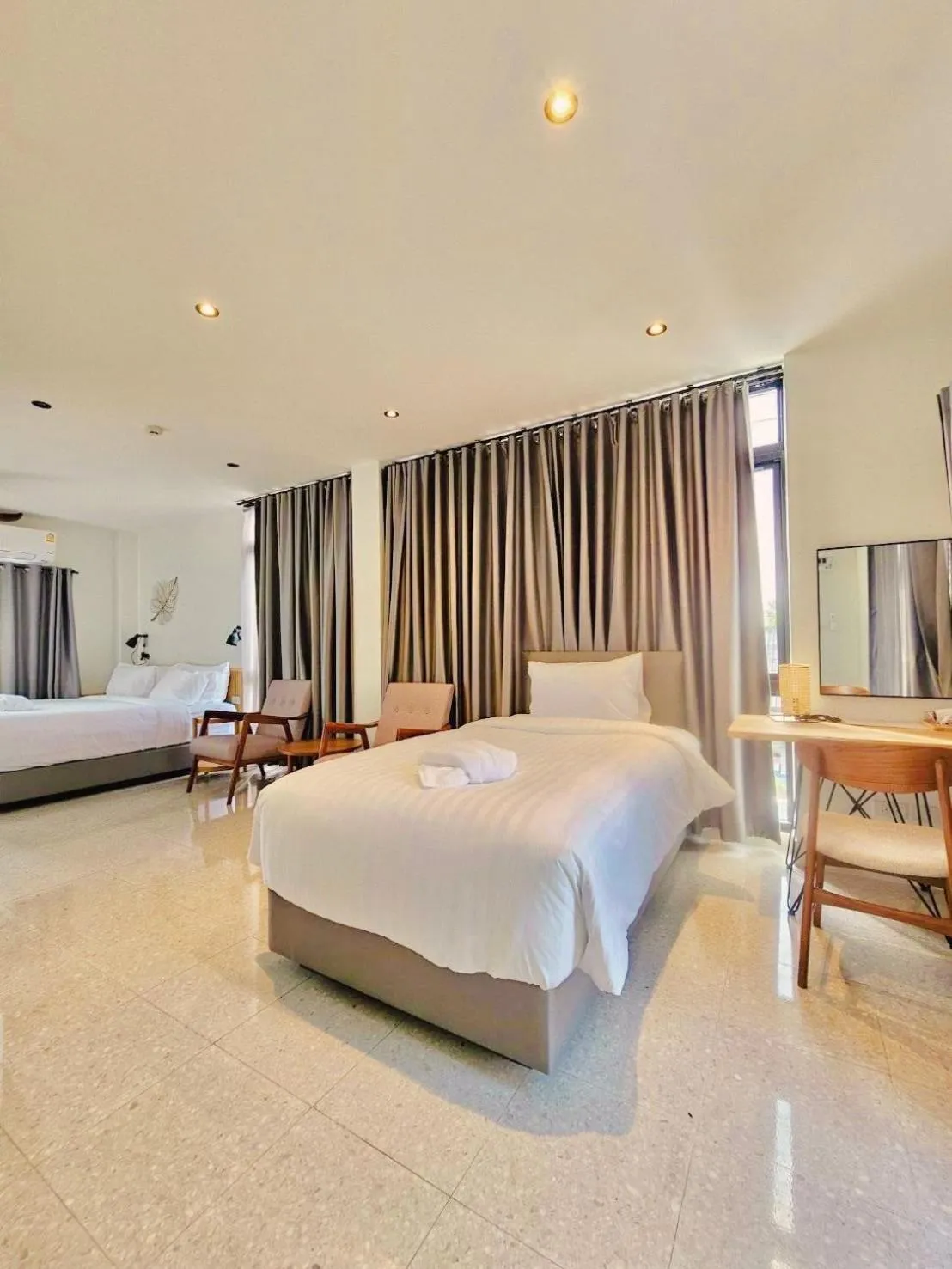 Bed in Calamint Residence Hotel ( คาลามิ้นท์)