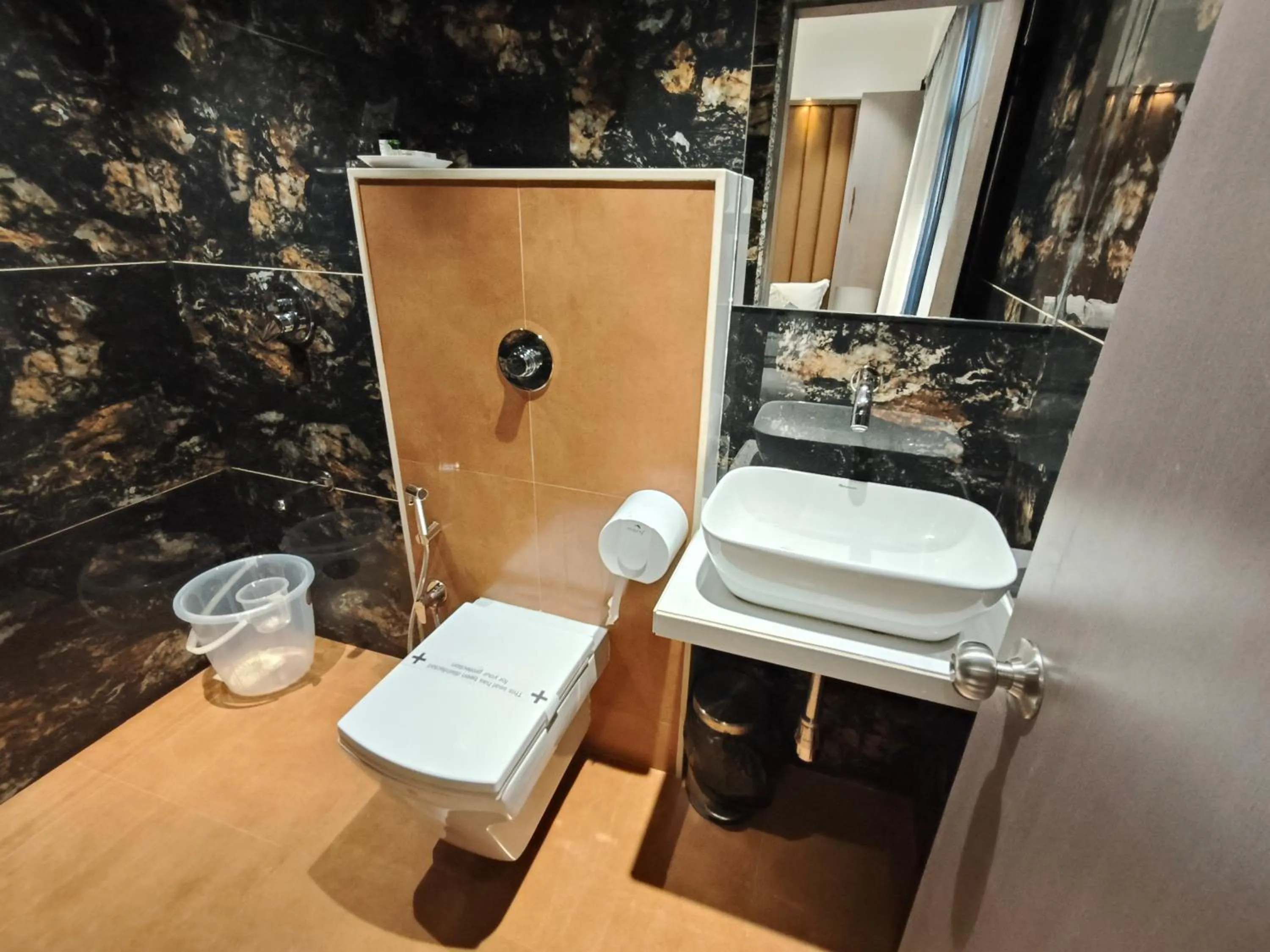Toilet in Hotel Pearl Residency Thane