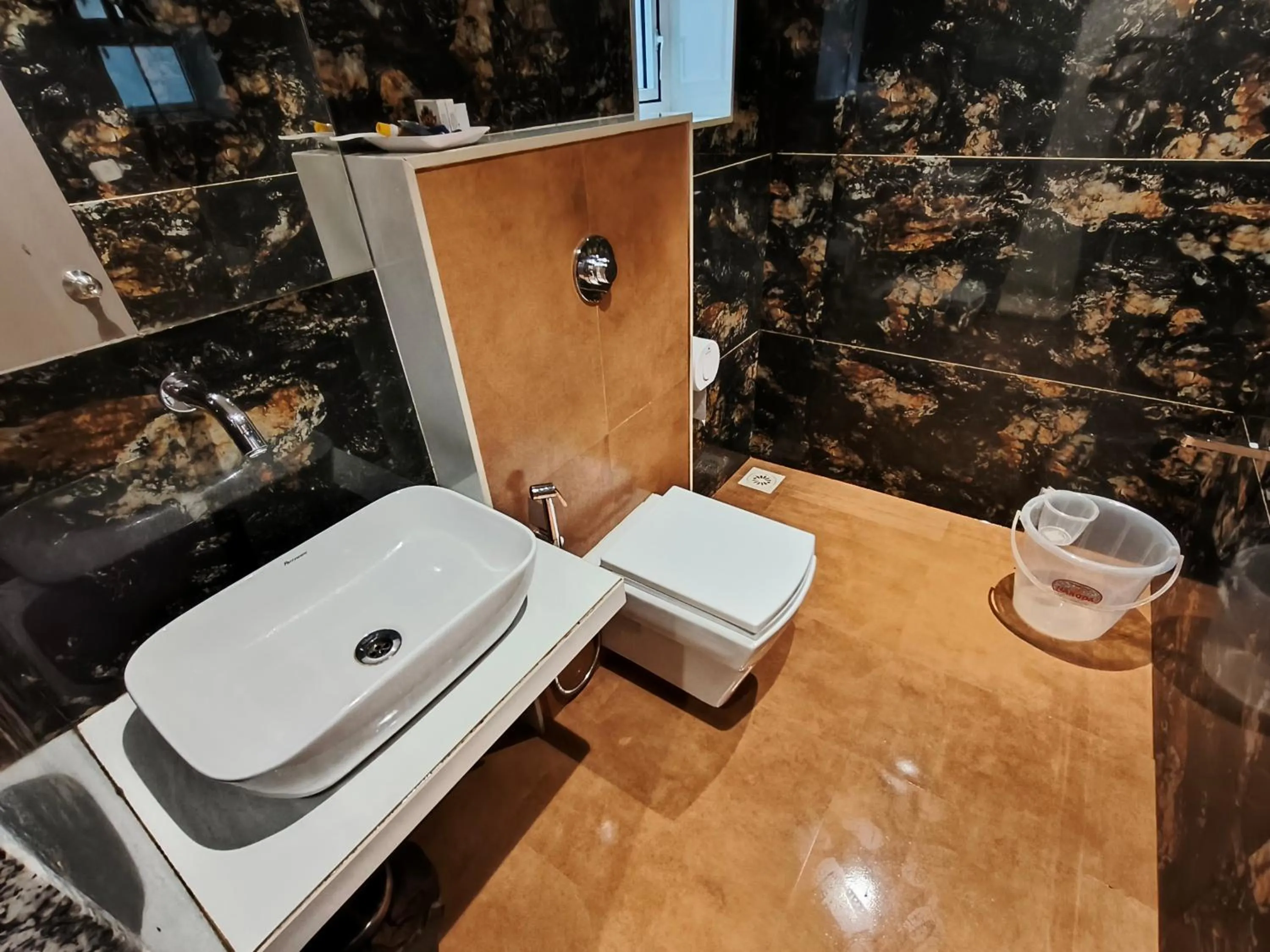 Toilet in Hotel Pearl Residency Thane