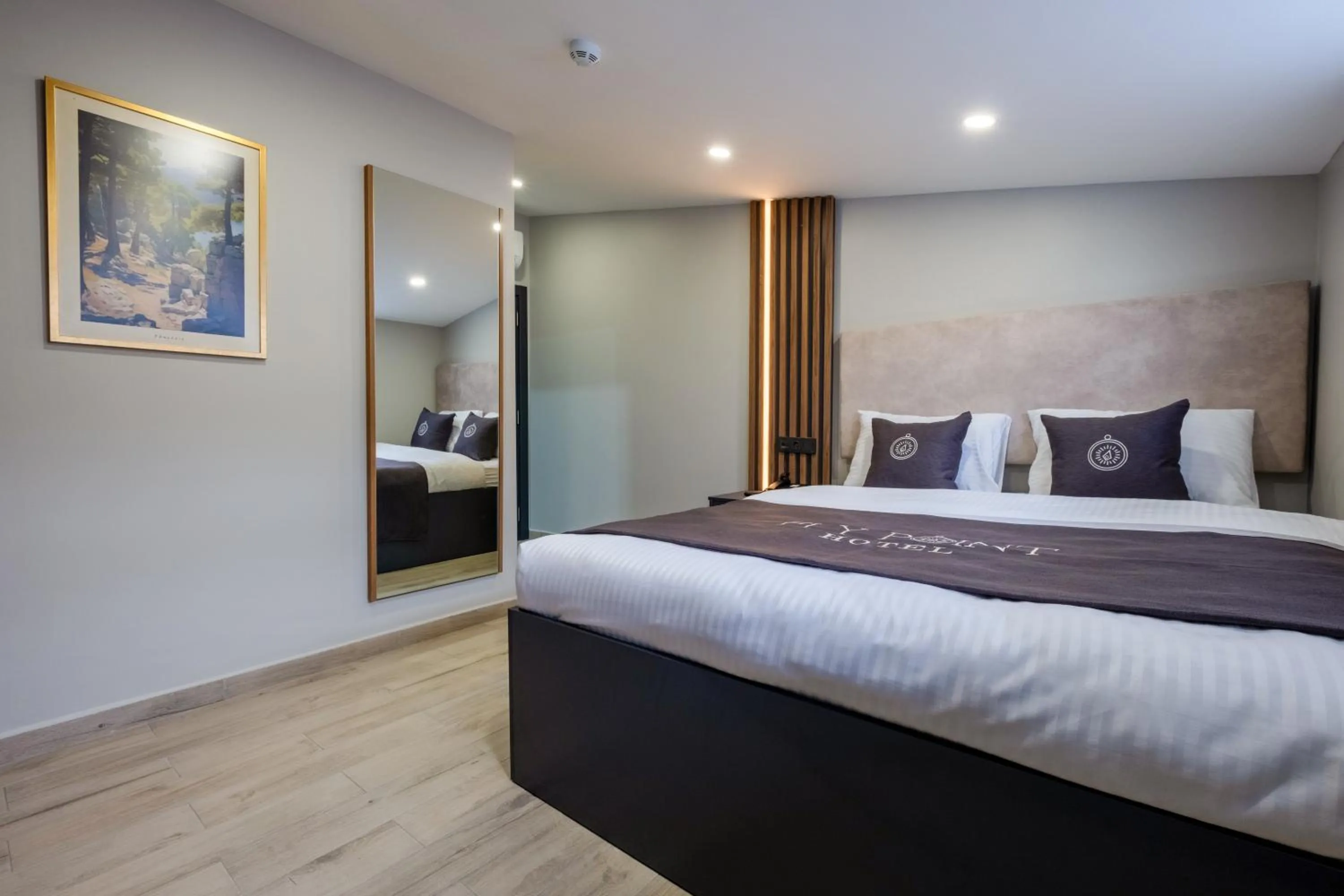 Photo of the whole room, Bed in FLY POINT AIRPORT HOTEL