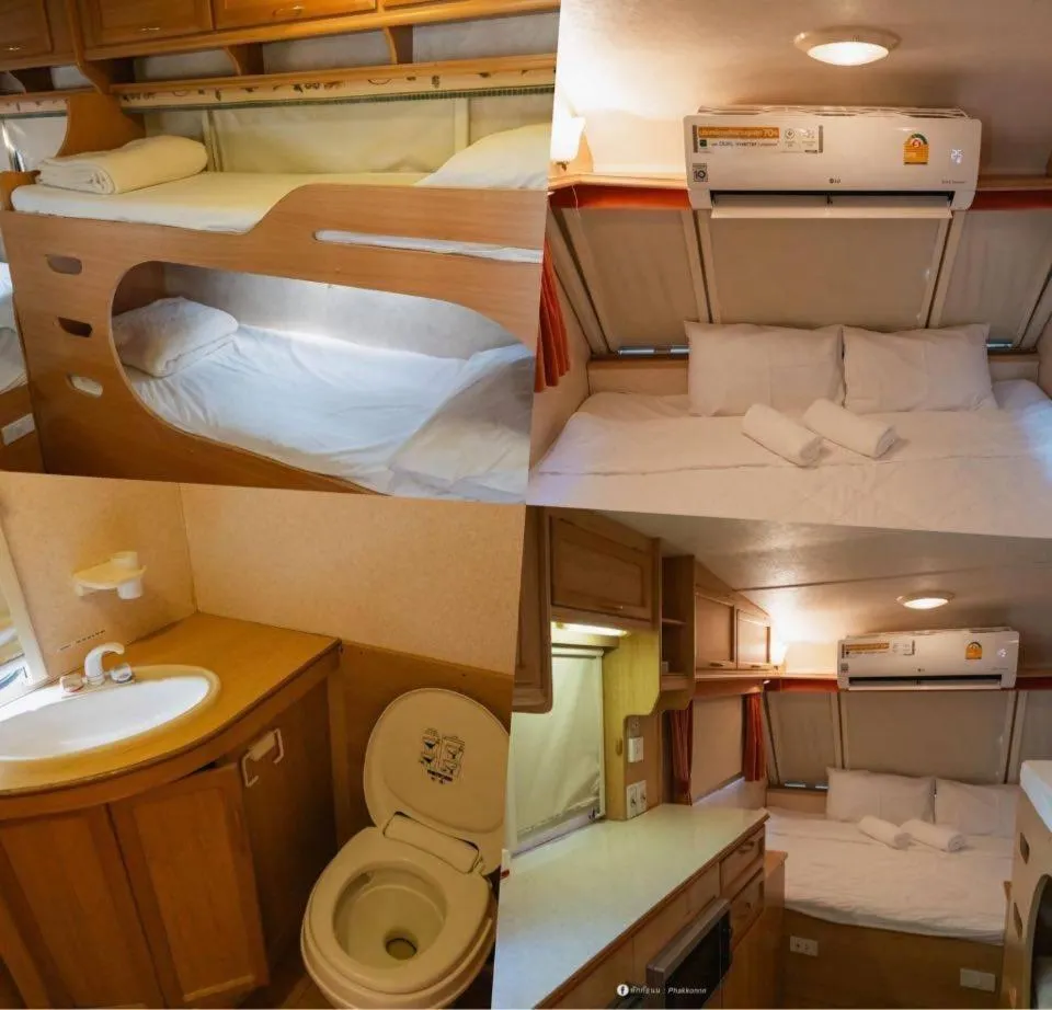 Toilet, Bed in Long Beach Club Krabi