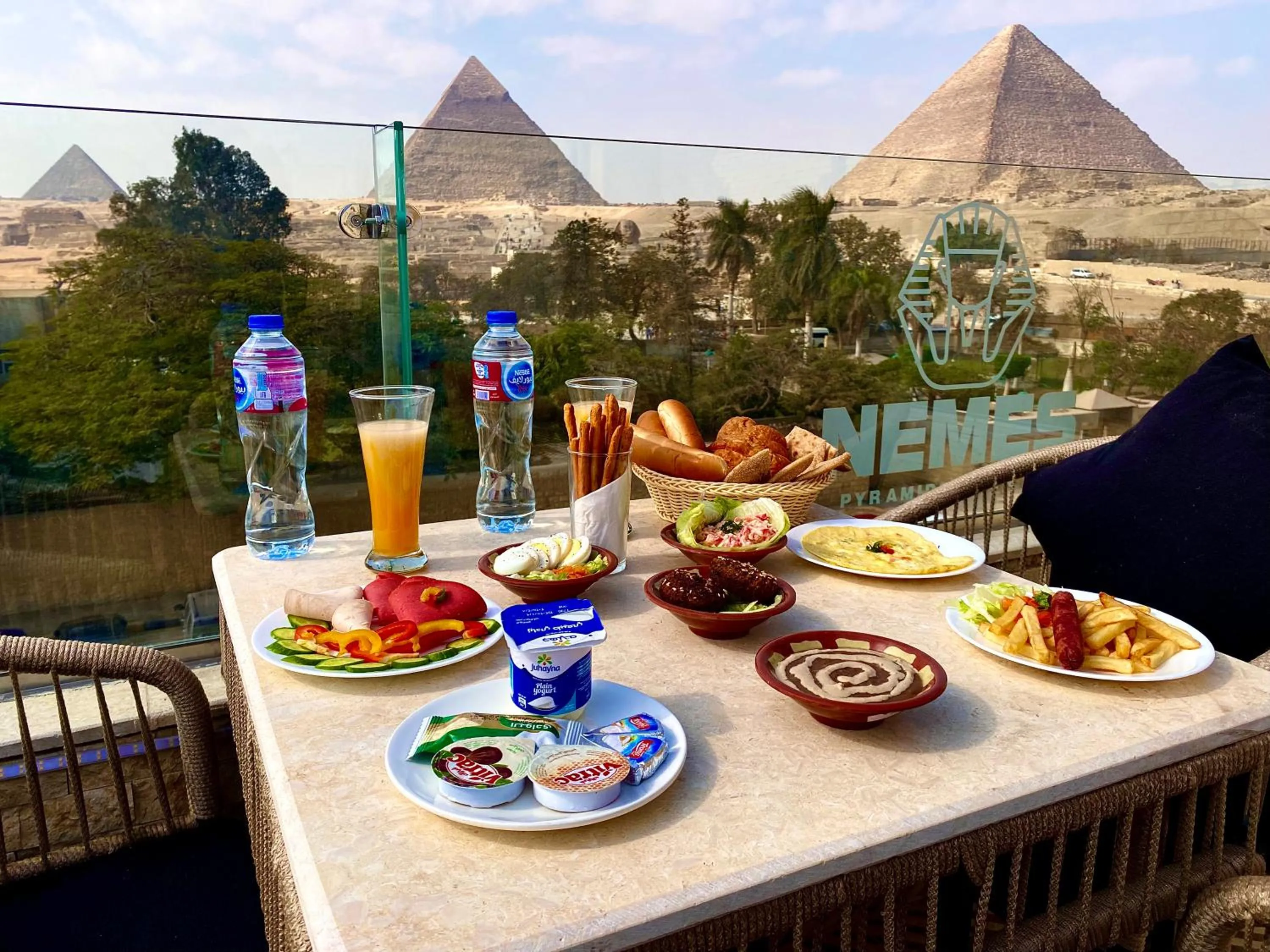 Nearby landmark in NEMES Pyramids View INN