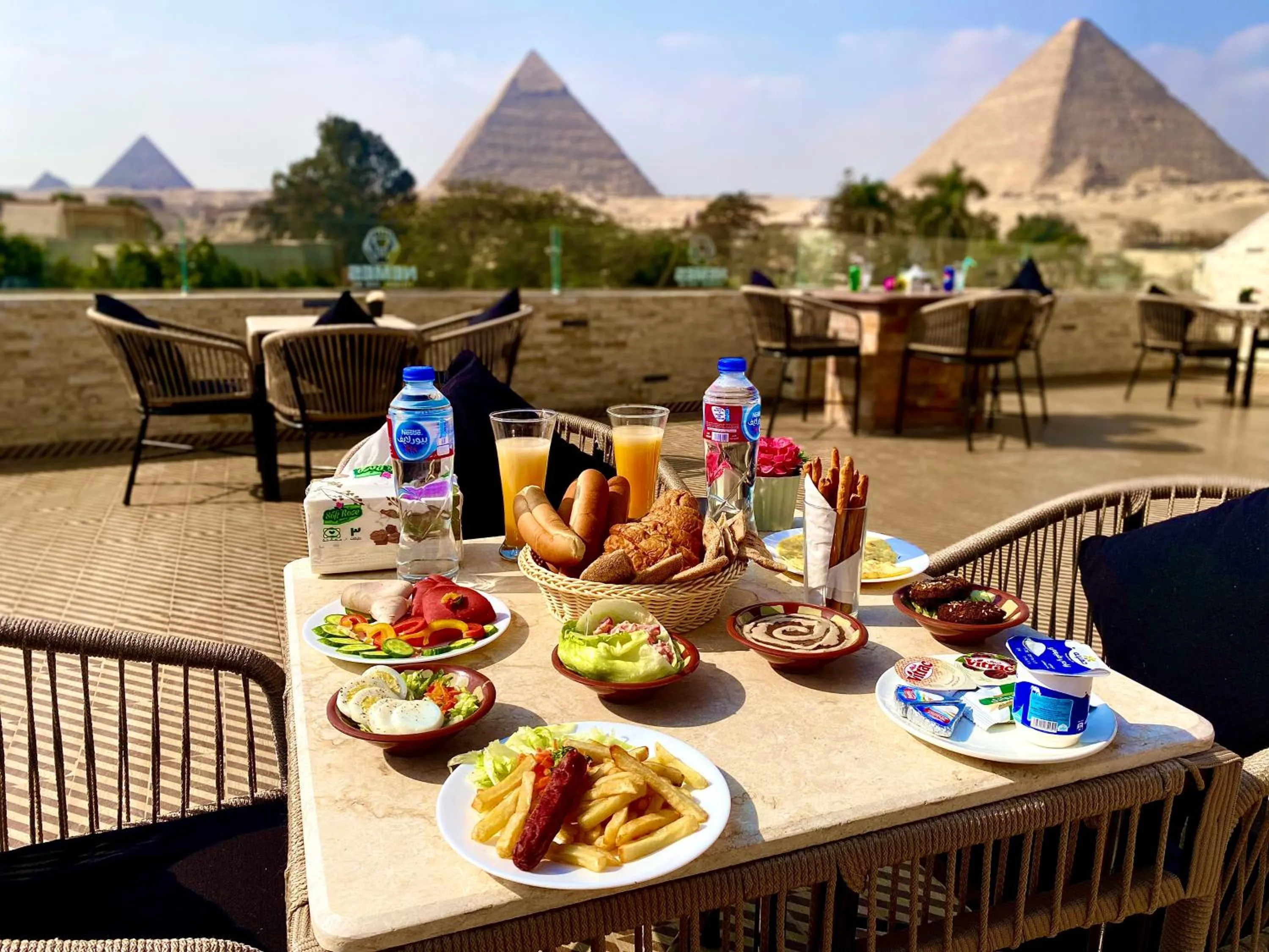 Nearby landmark in NEMES Pyramids View INN