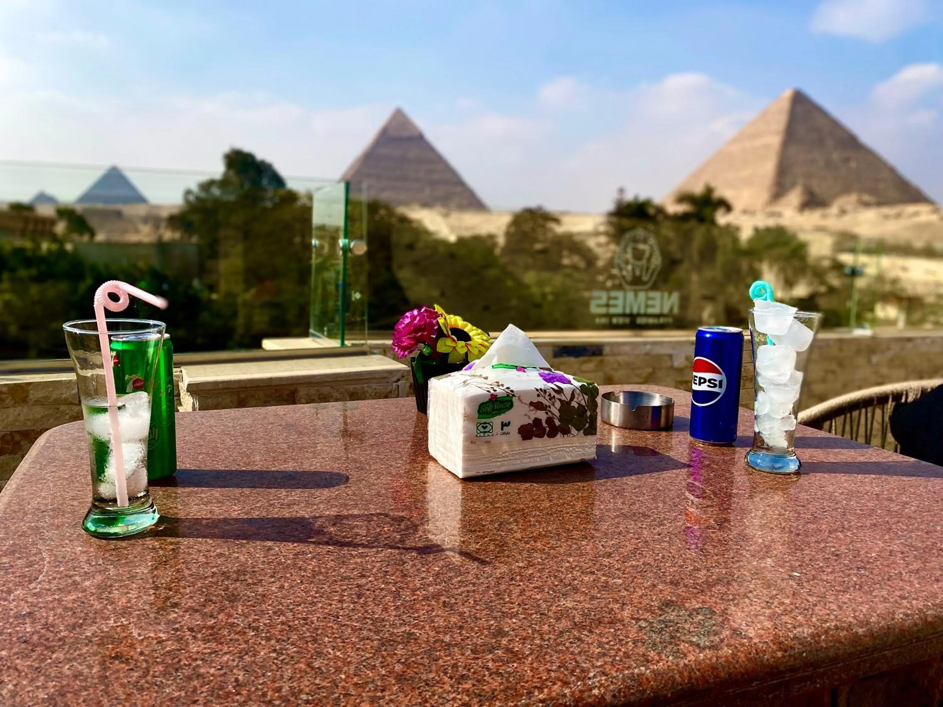 Nearby landmark in NEMES Pyramids View INN