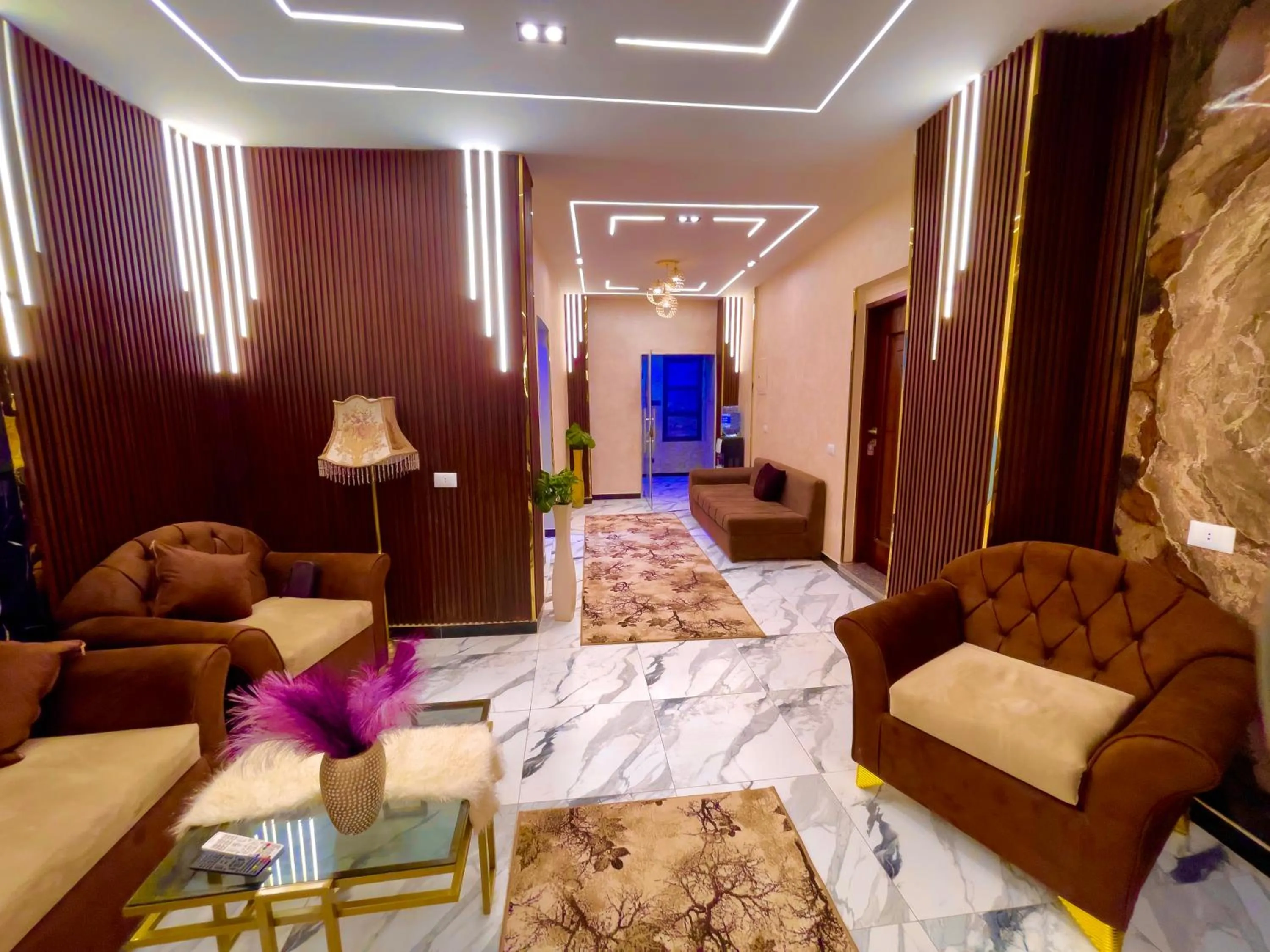 Lobby or reception in NEMES Pyramids View INN