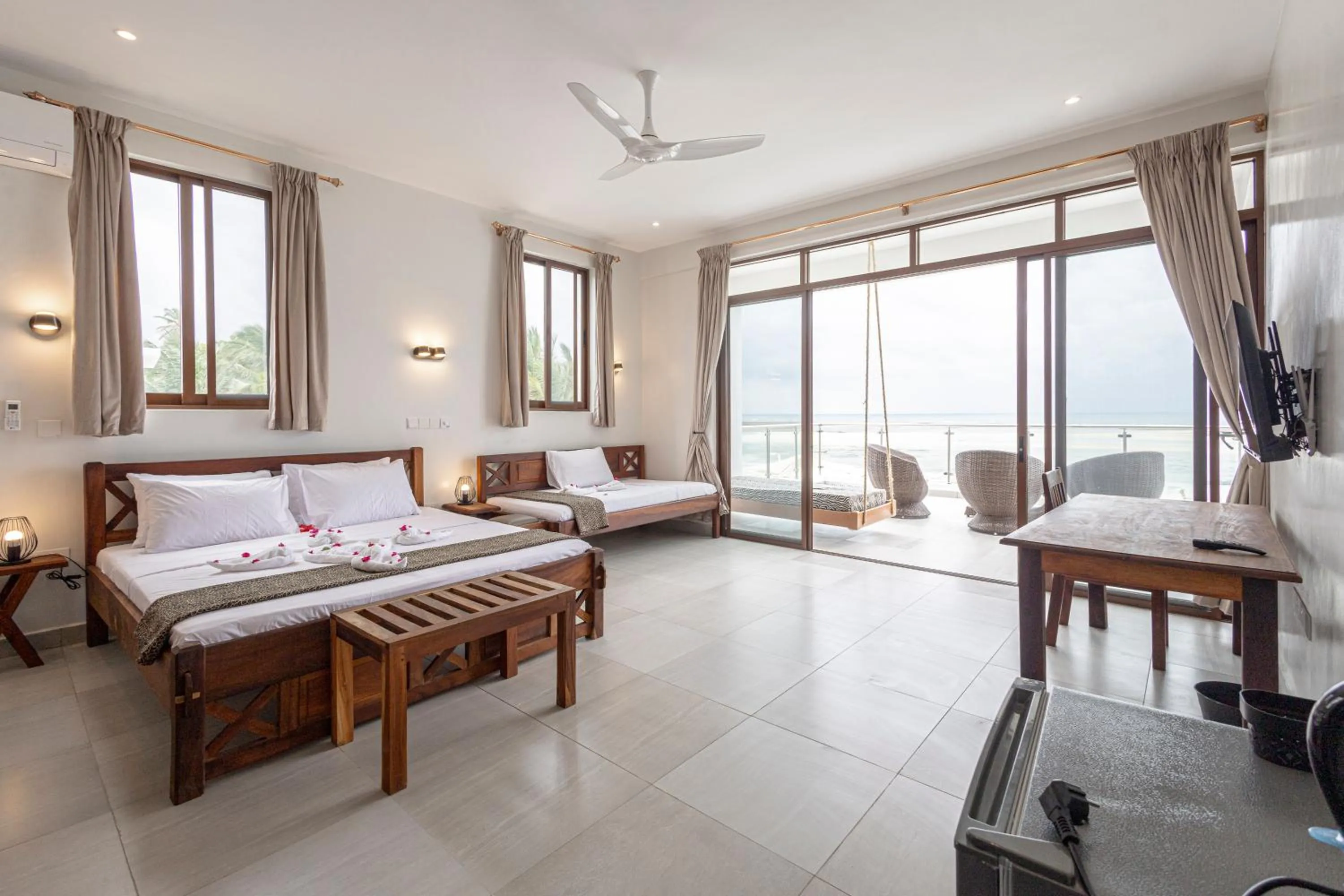 View (from property/room), Bed in YU Resort