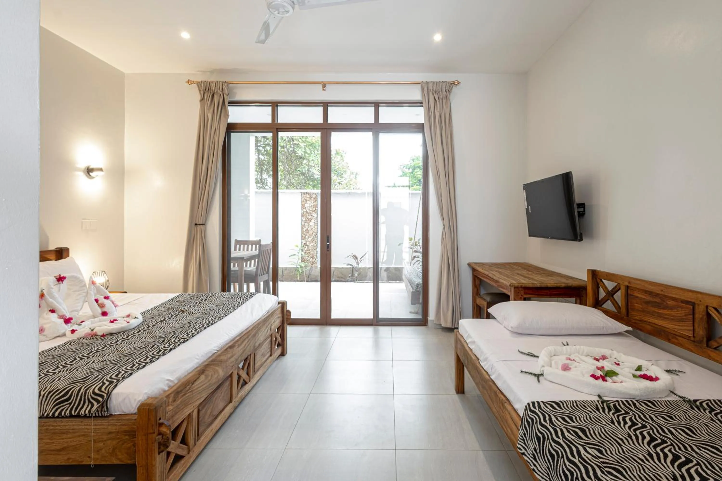 View (from property/room), Bed in YU Resort