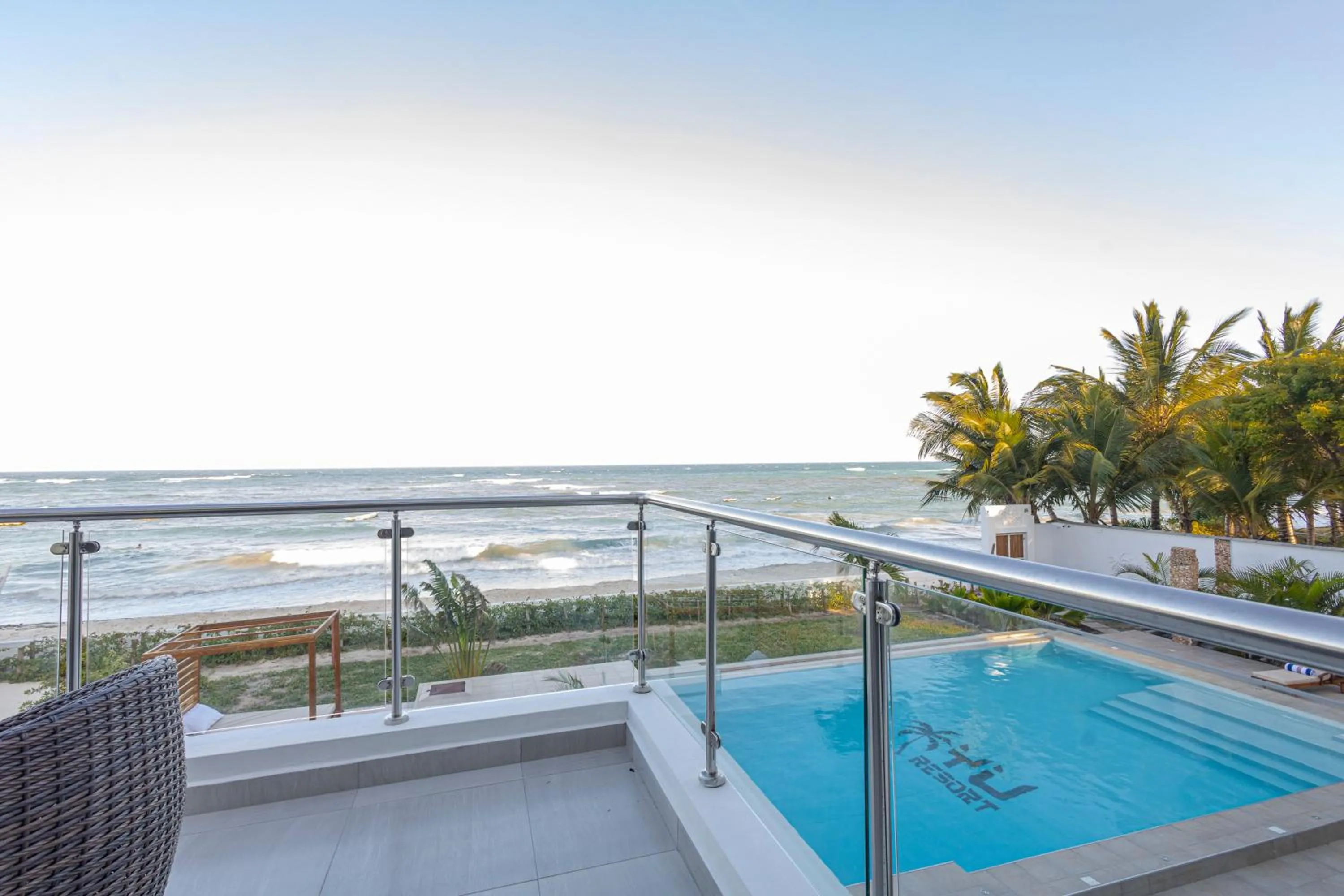 Balcony/Terrace in YU Resort