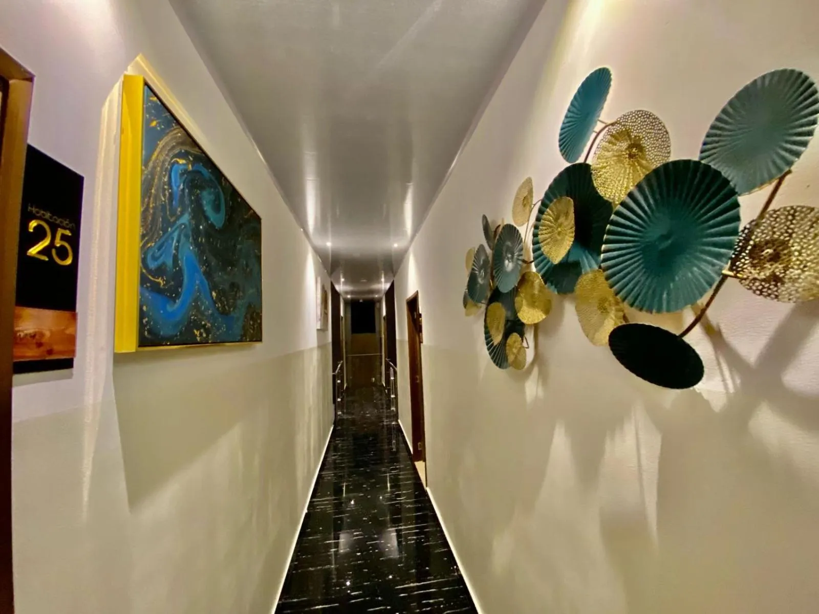 Inner courtyard view in INKA HOTEL