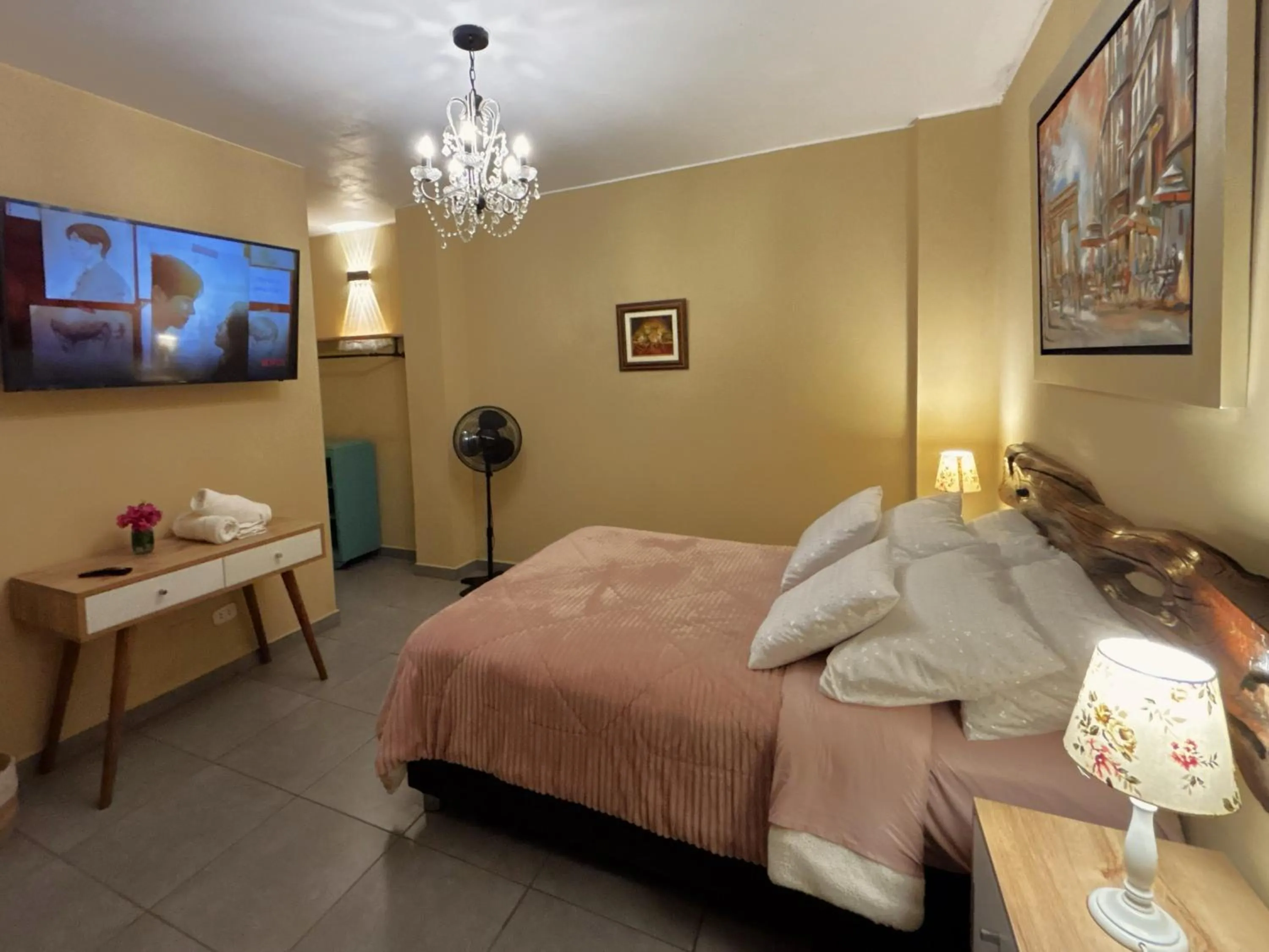 Bed in Serenity Lodge