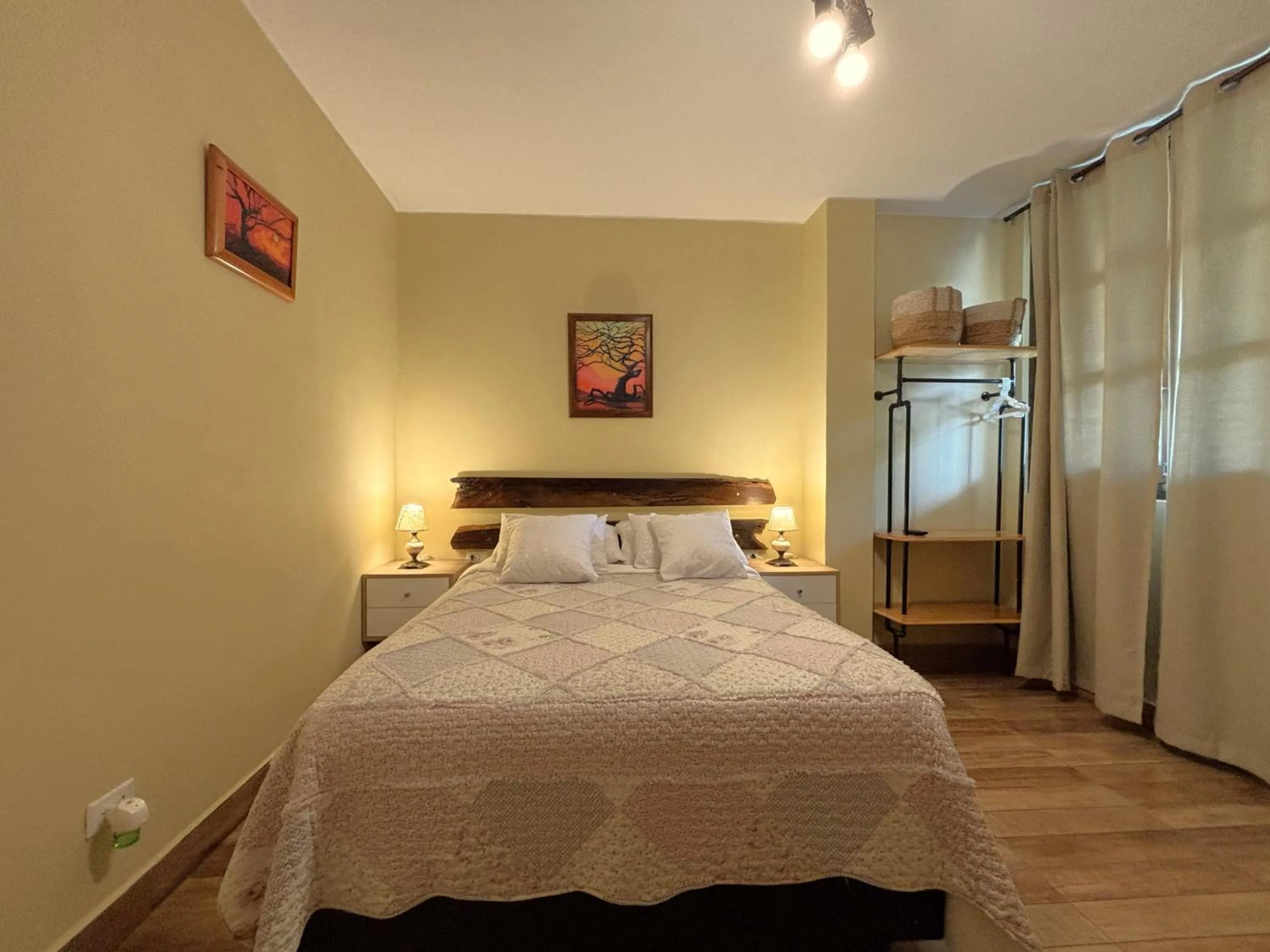 Bed in Serenity Lodge