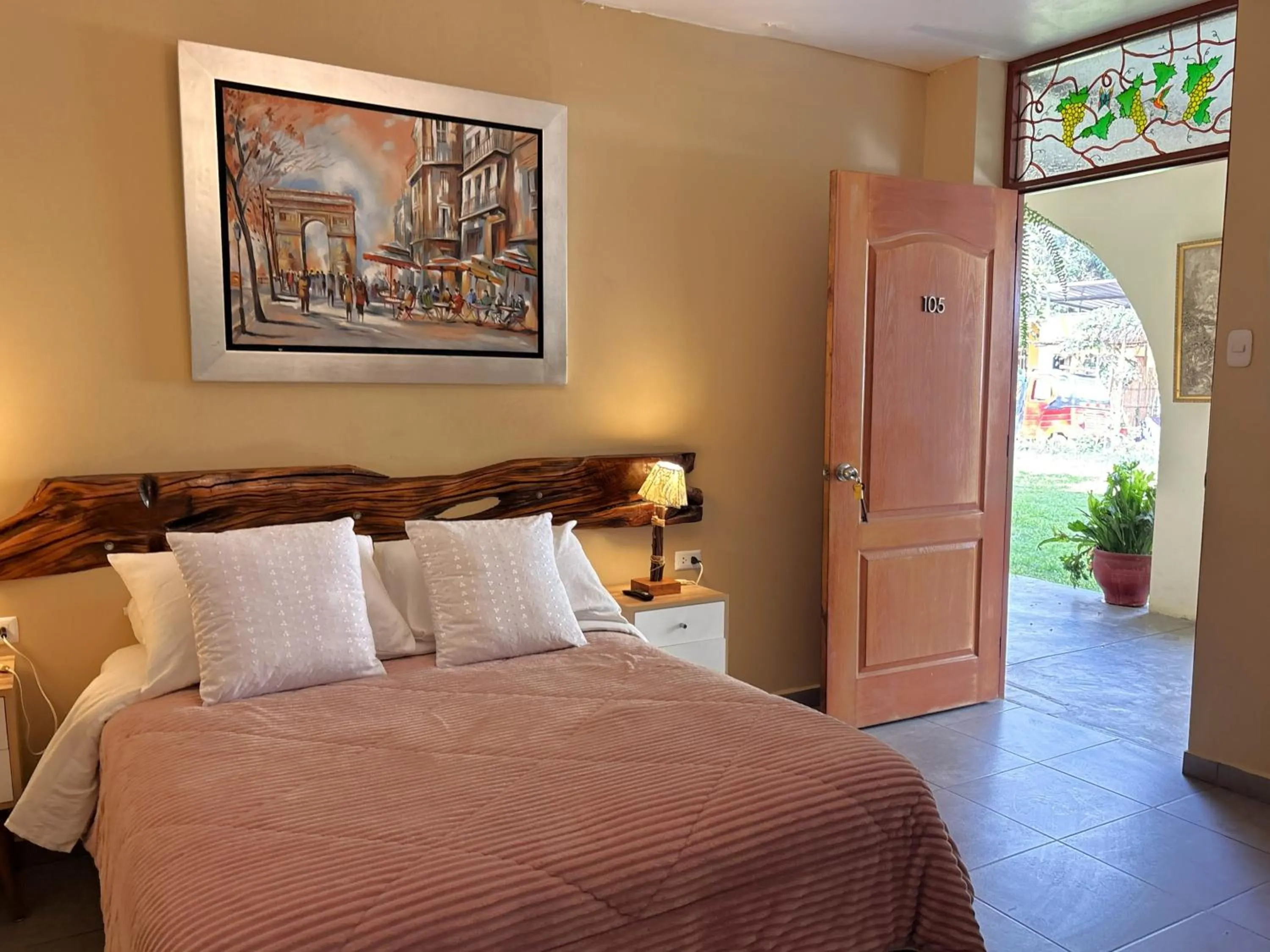 Bed in Serenity Lodge