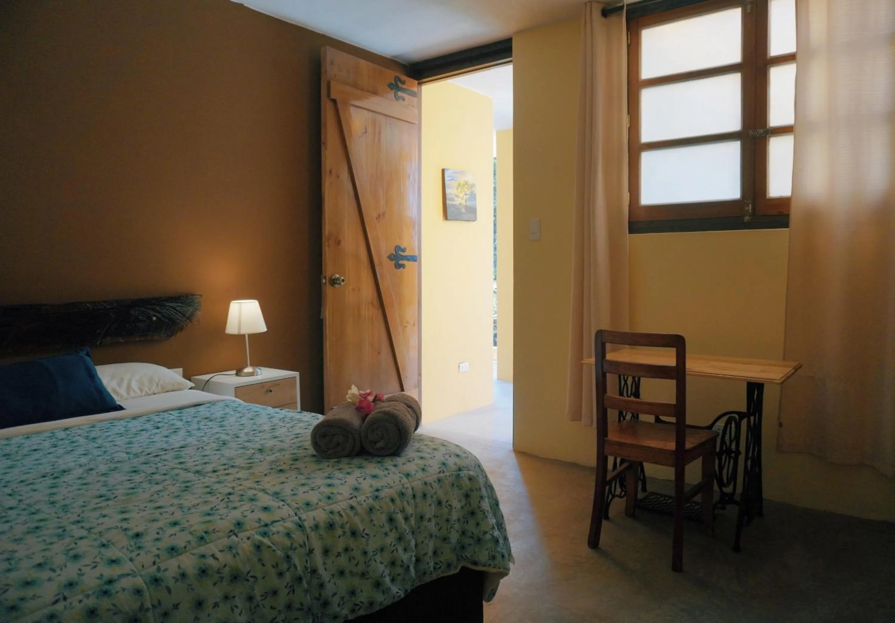 Photo of the whole room, Bed in Serenity Lodge