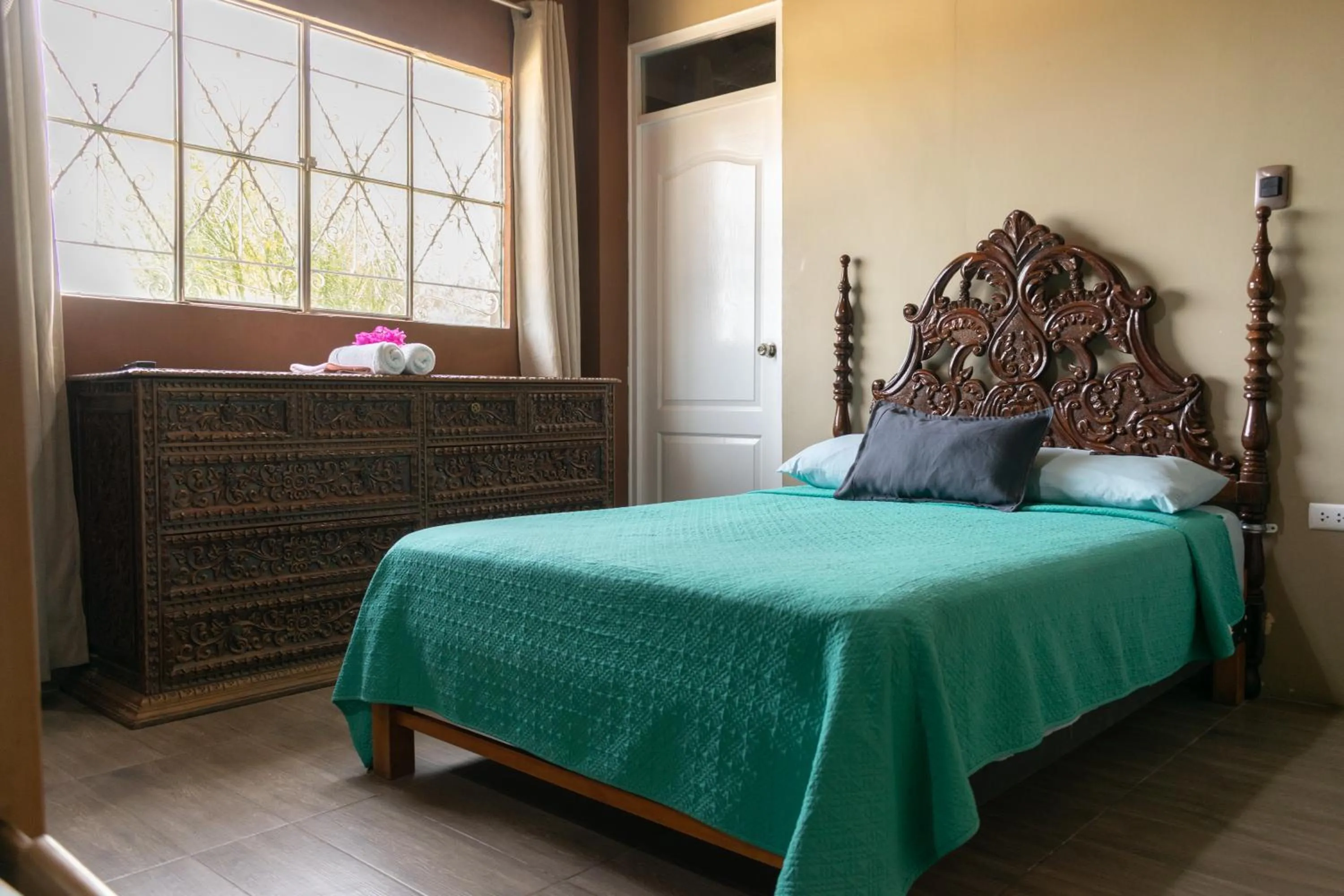 Bed in Serenity Lodge