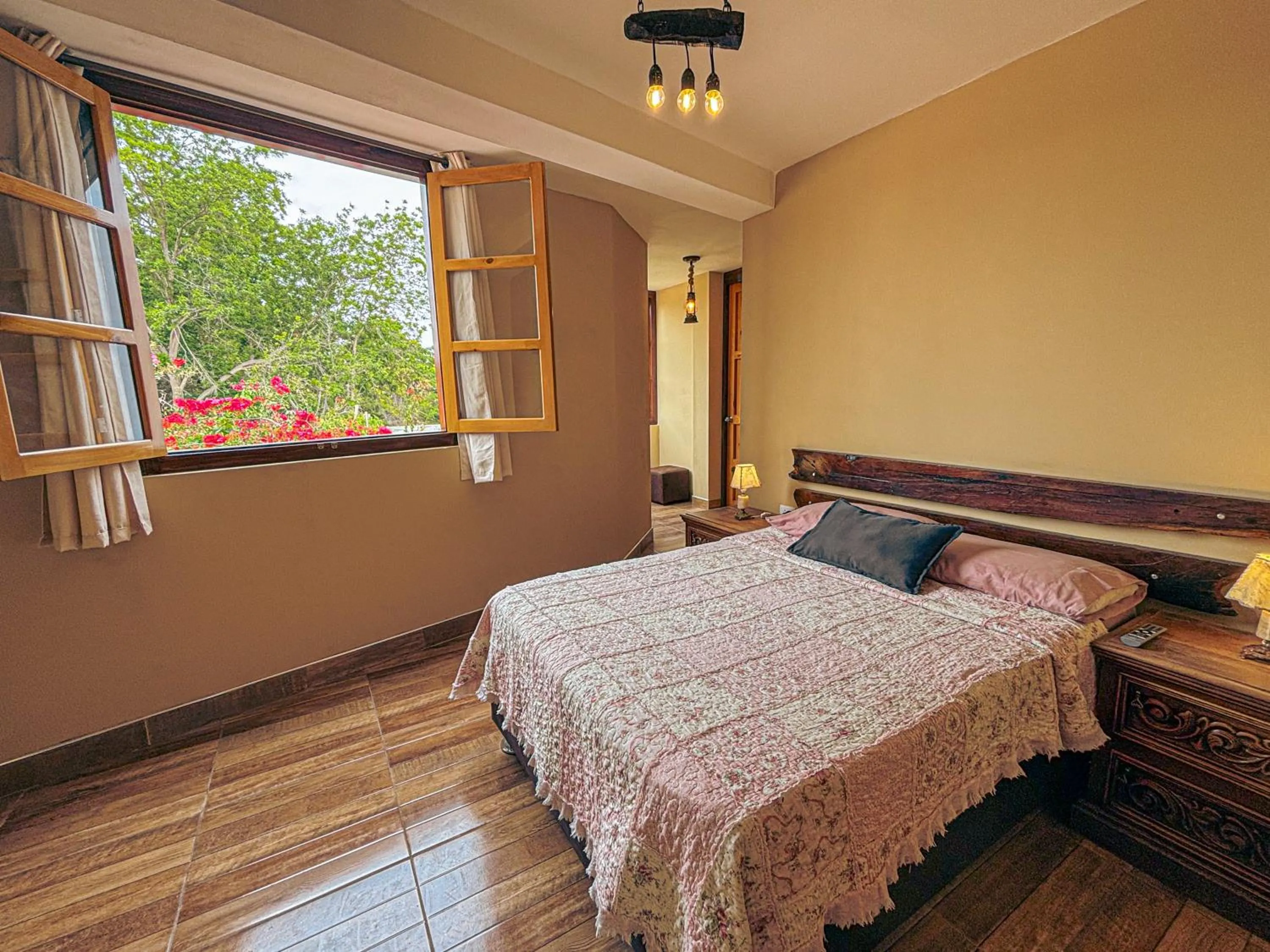 Bed in Serenity Lodge