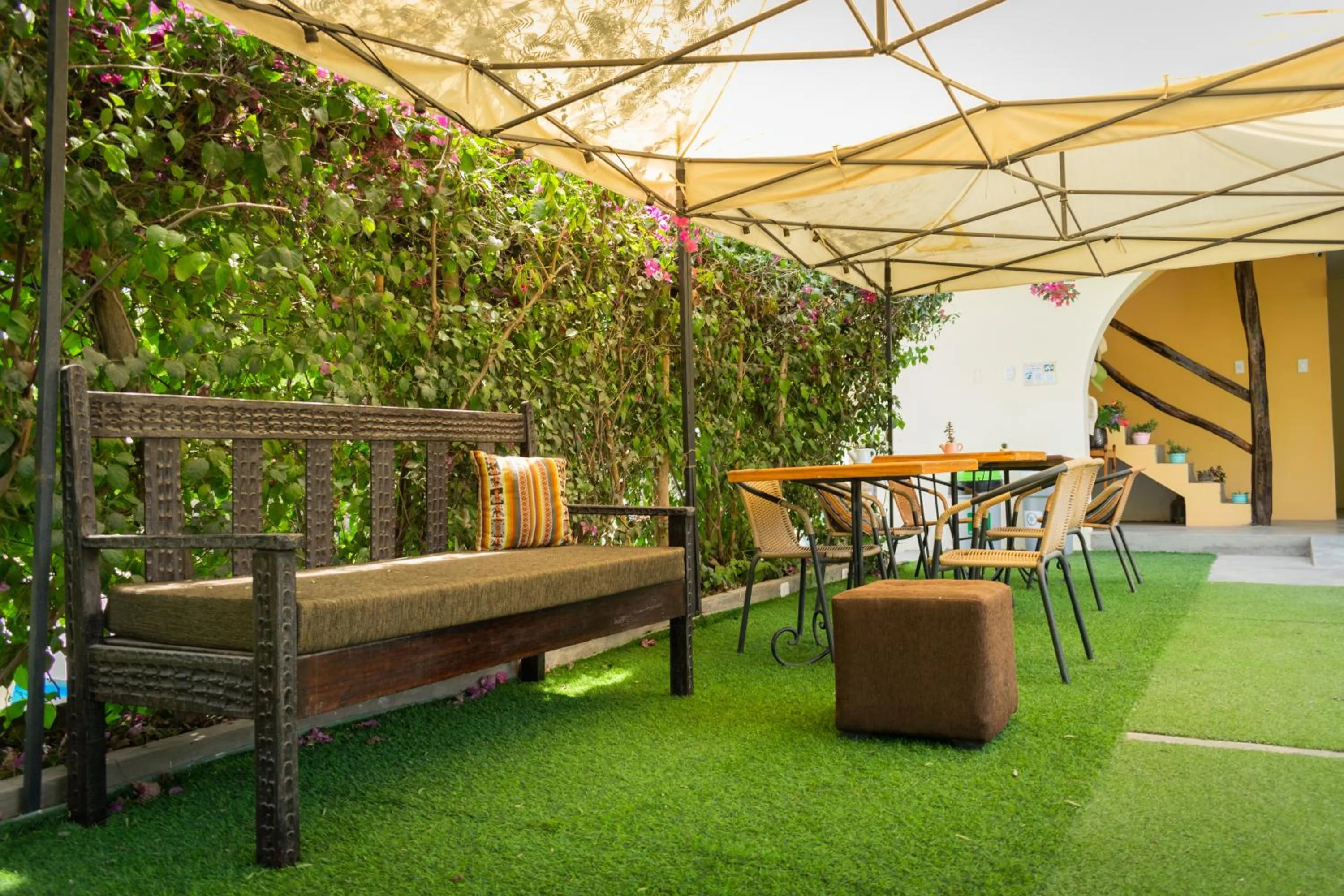 Garden in Serenity Lodge