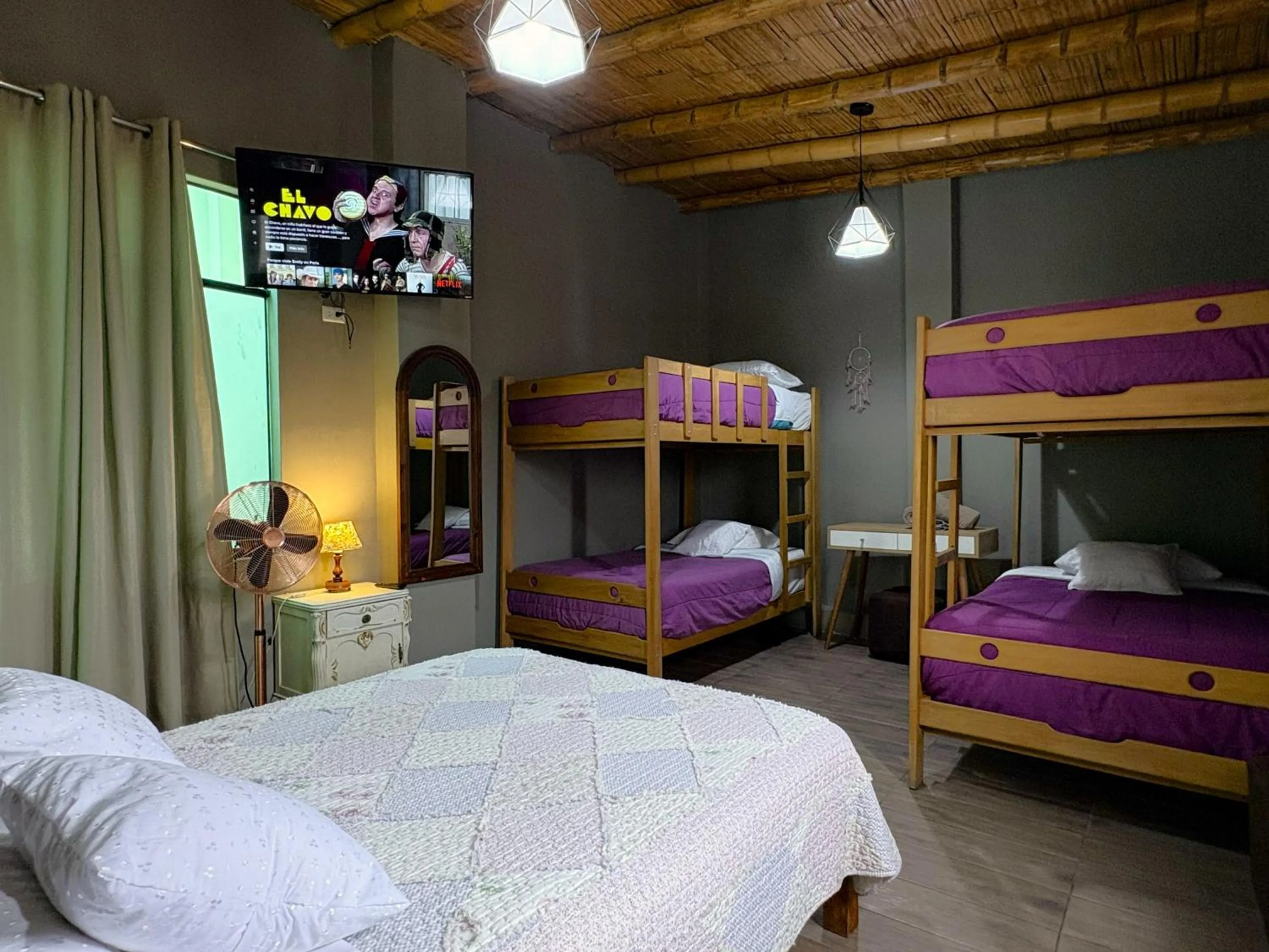 Bed in Serenity Lodge